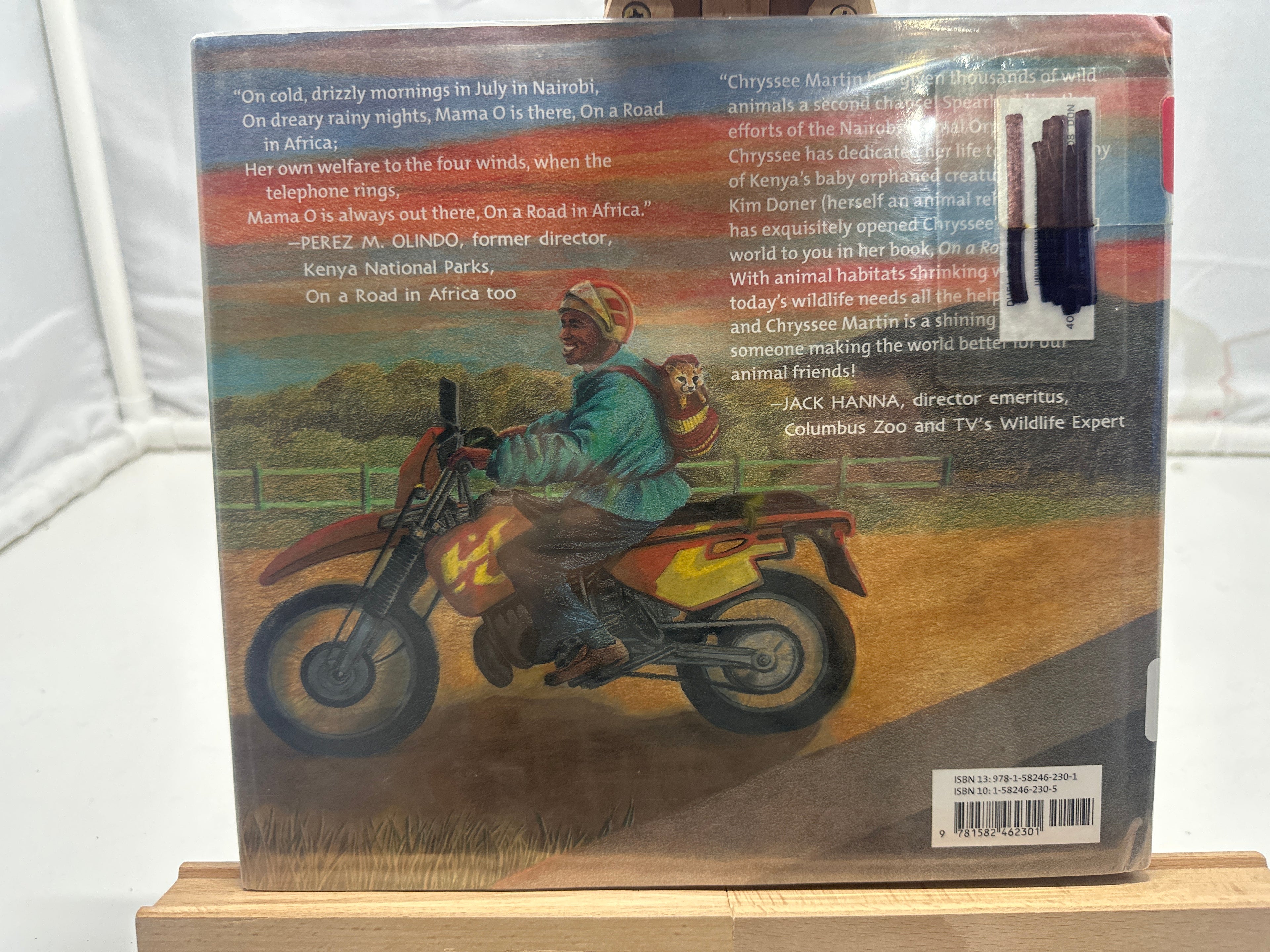 On a Road in Africa by Kim Doner Hardcover