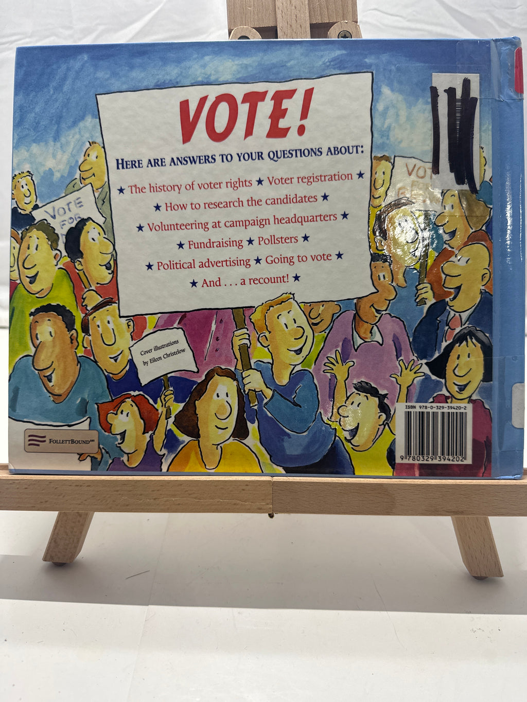 Vote! by Eileen Christelow Hardcover