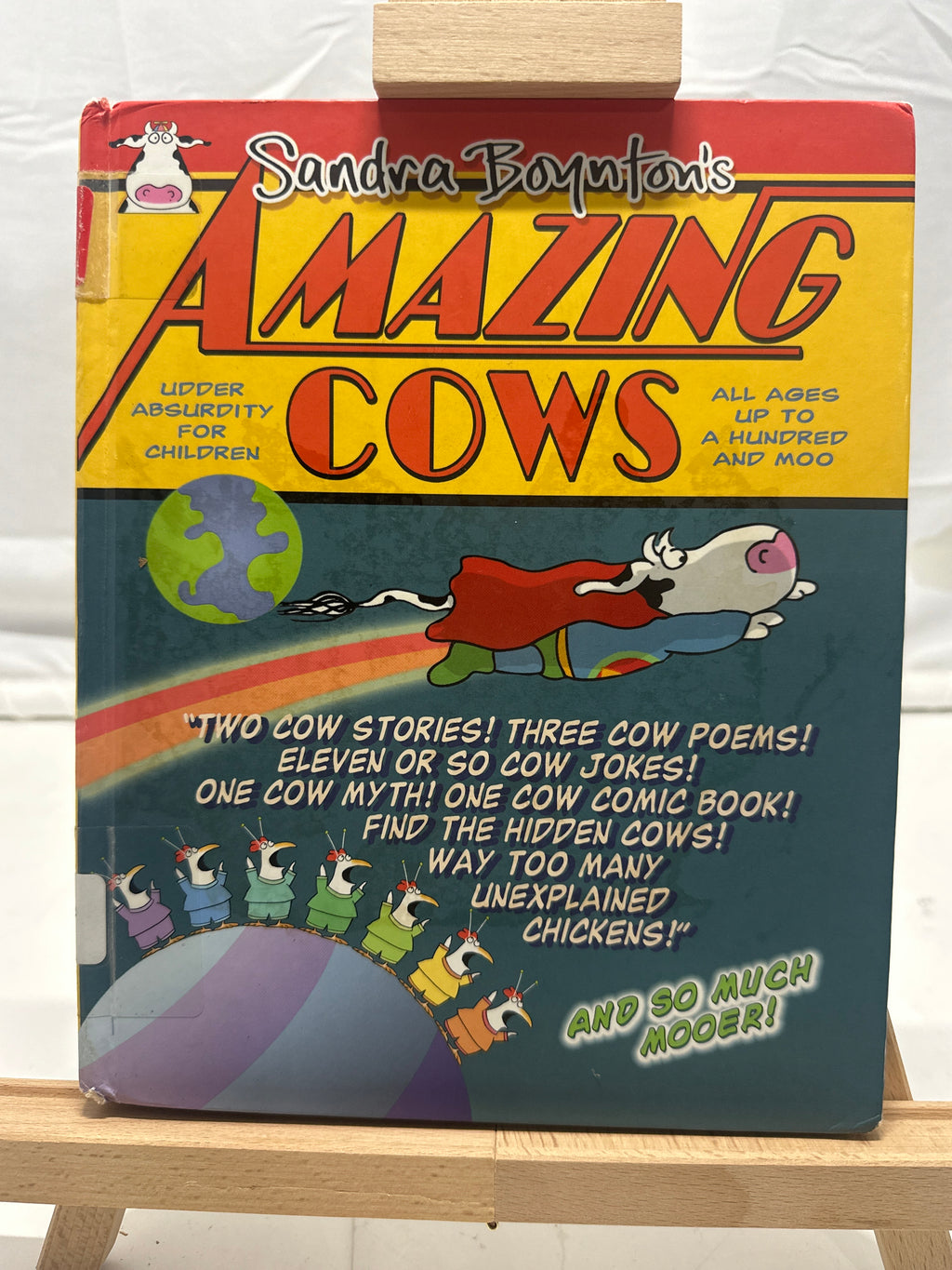 Amazing Cows by Sandra Boynton Hardcover