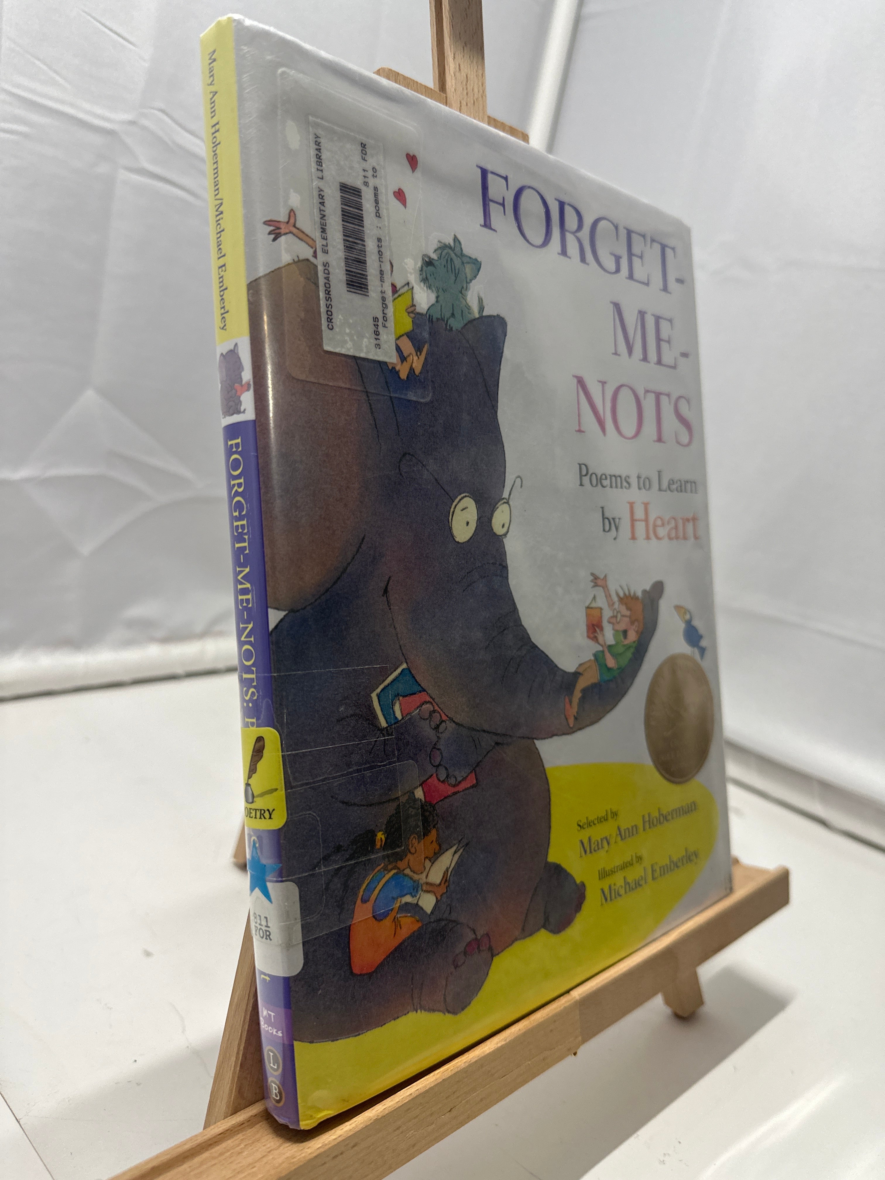 Forget-me-nots by Mary Ann Hoberman Hardcover