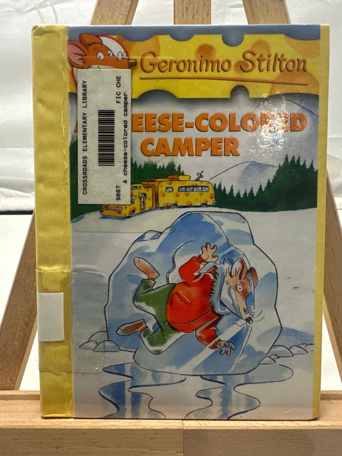 A Cheese-colored Camper by Geronimo Stilton Hardcover