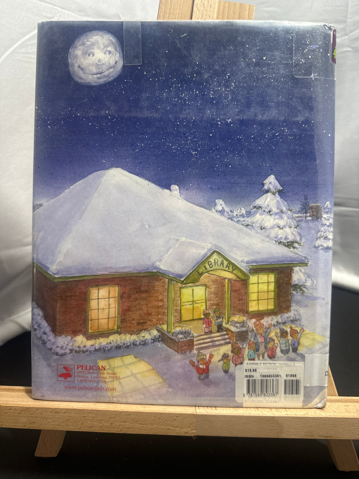 Librarian's night before Christmas by Davis, David Hardcover Juvenile poetry