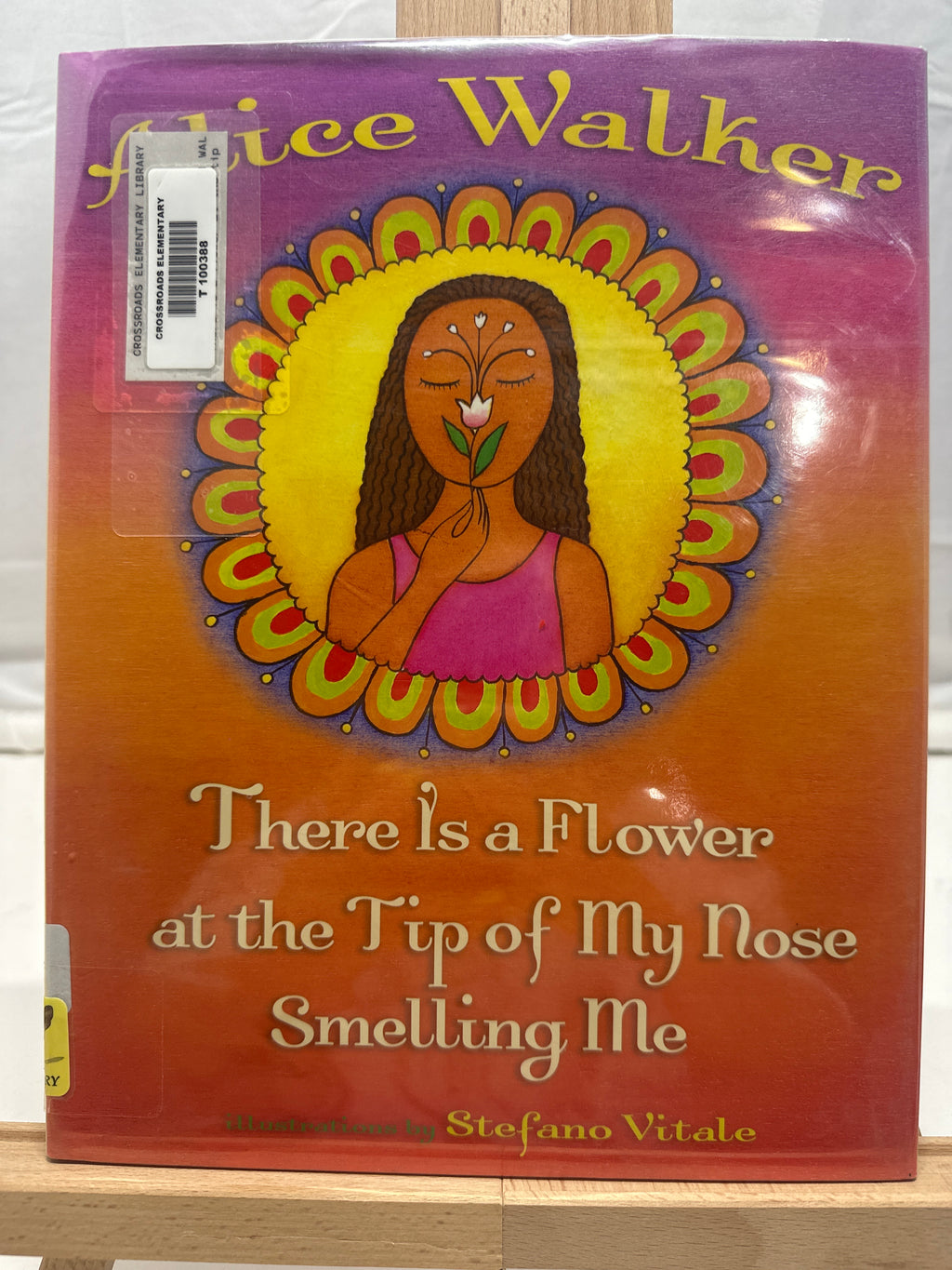 There is a flower at the tip of my nose smelling me by Alice Walker Hardcover Ju
