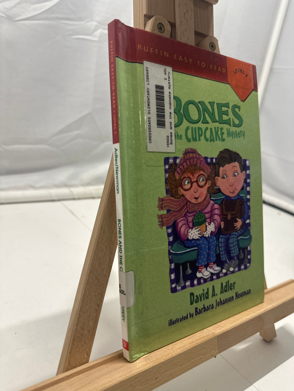 Bones and the Cupcake Mystery by David A. Adler Hardcover