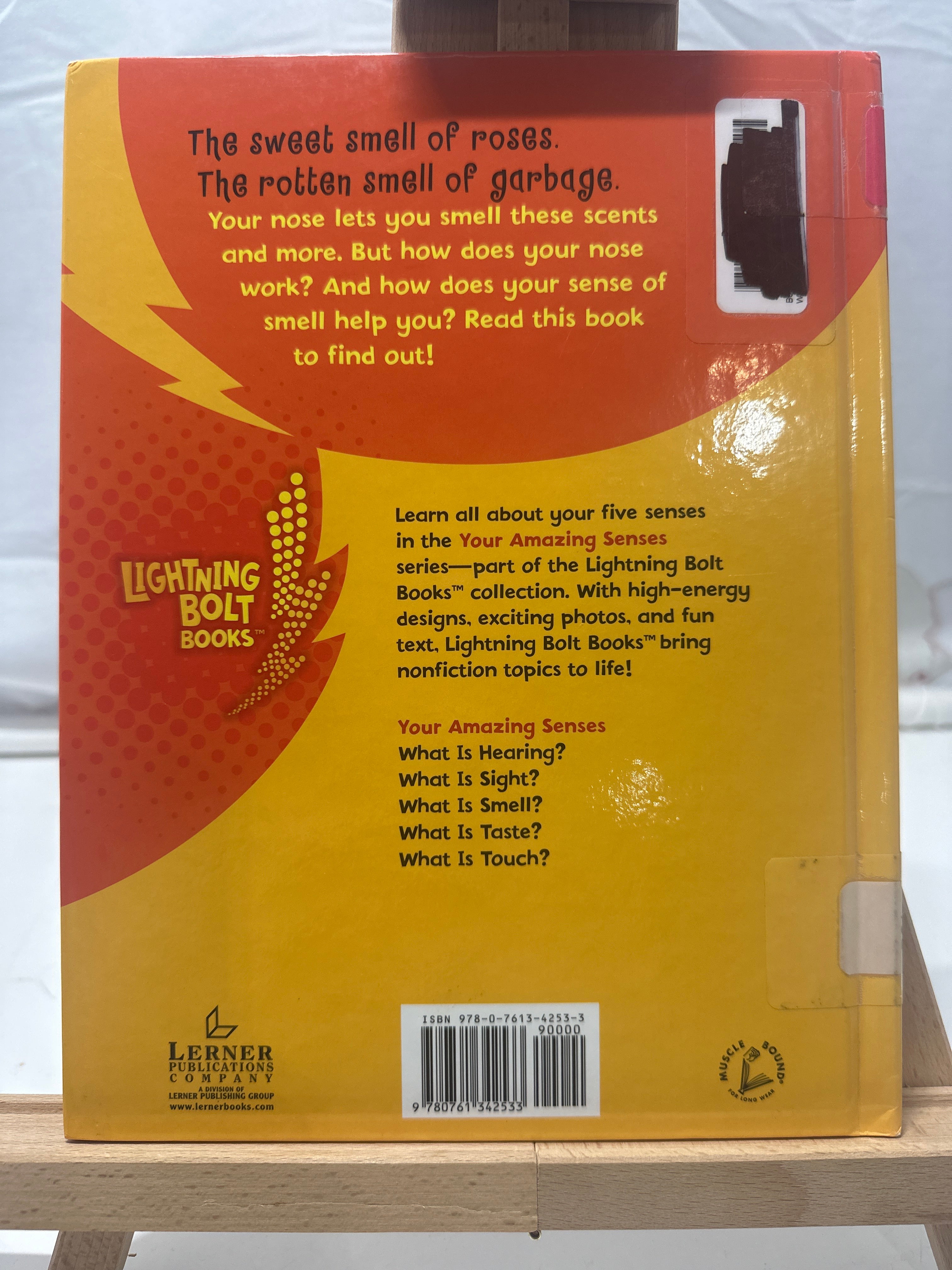 What is Smell? by Jennifer Boothroyd Hardcover Children's Book