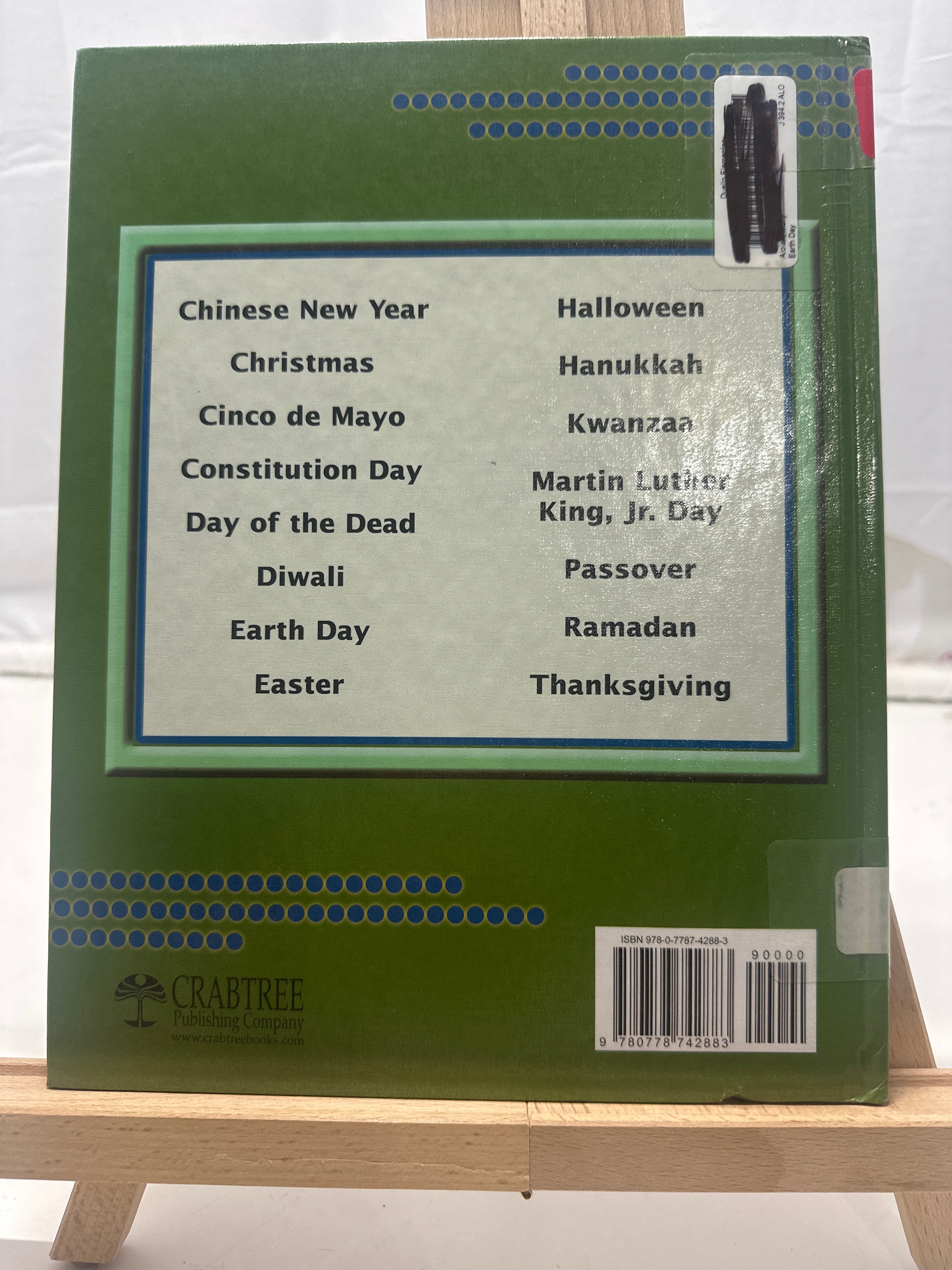 Earth Day by Molly Aloian Hardcover Children's Book