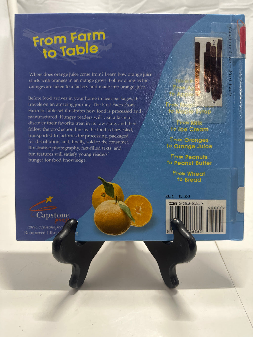 From Oranges to Orange Juice by Kristin Thoennes Keller Hardcover