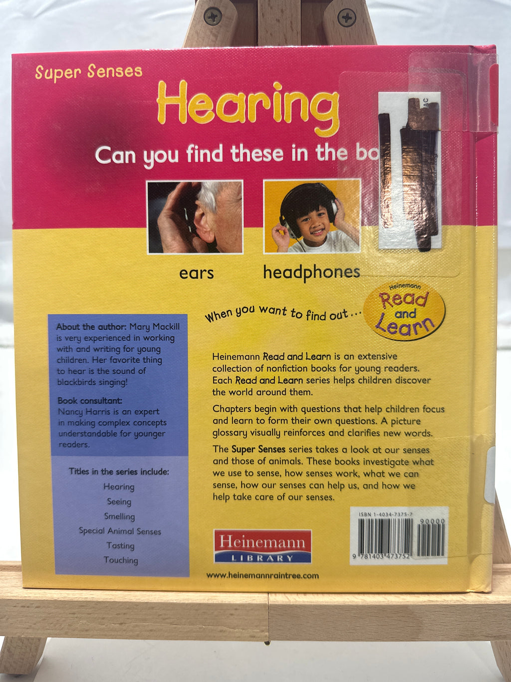 Hearing by Mary Mackill Hardcover