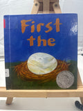 First the Egg (Dot Book) by Laura Vaccaro Seeger Hardcover
