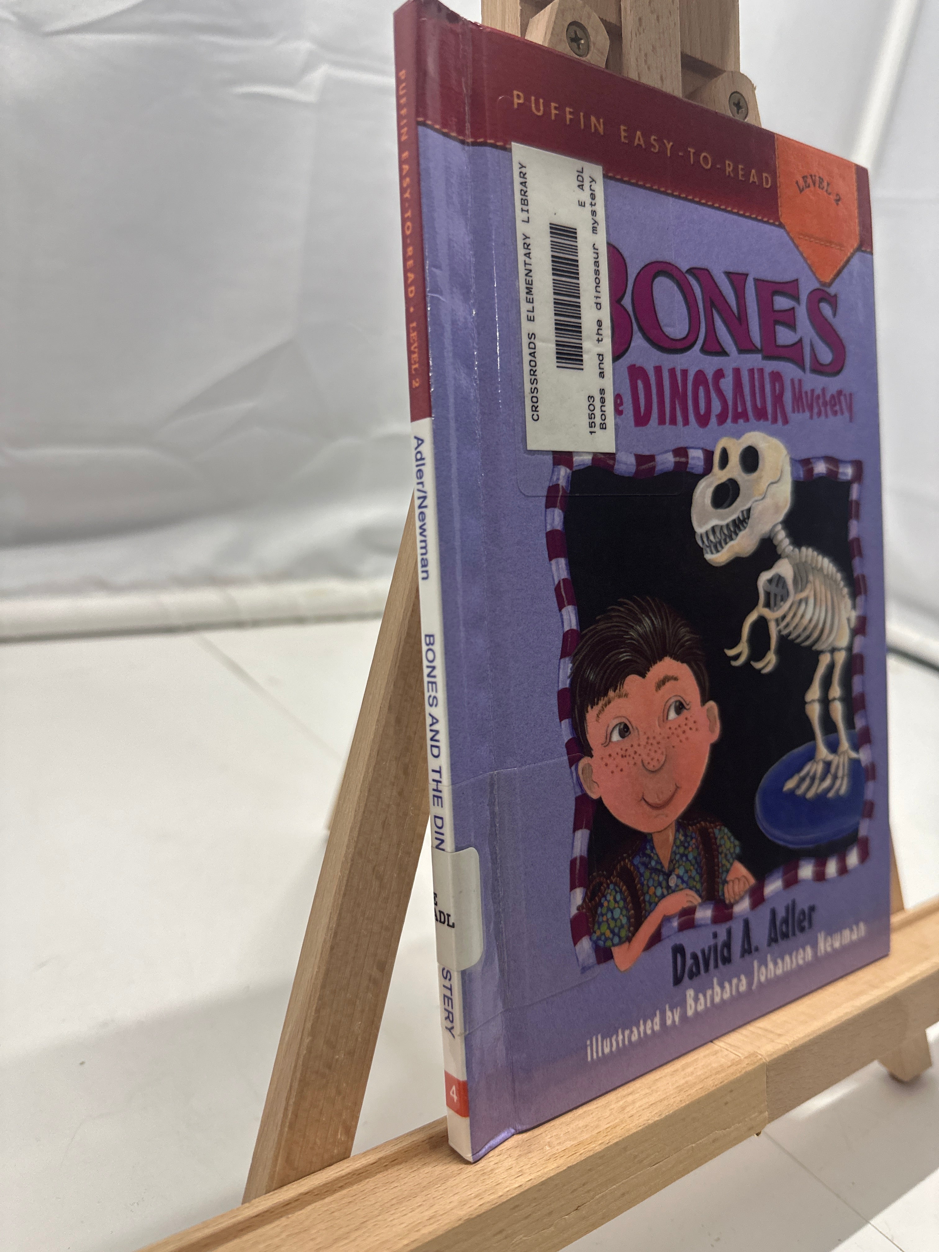 Bones and the Dinosaur Mystery by David A. Adler Hardcover