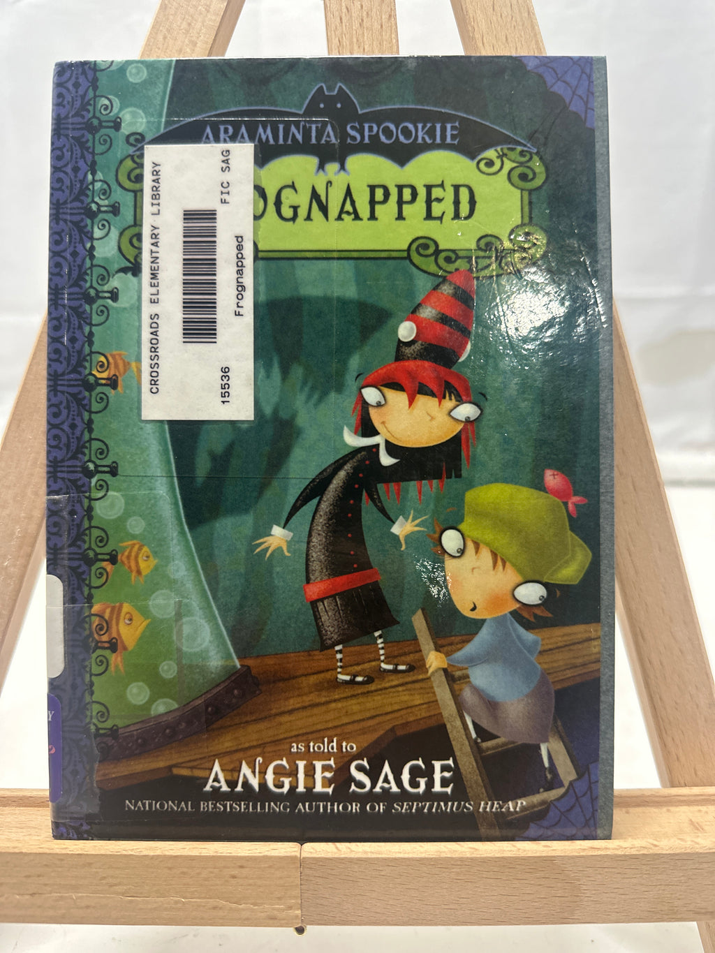 Frognapped by Angie Sage Hardcover