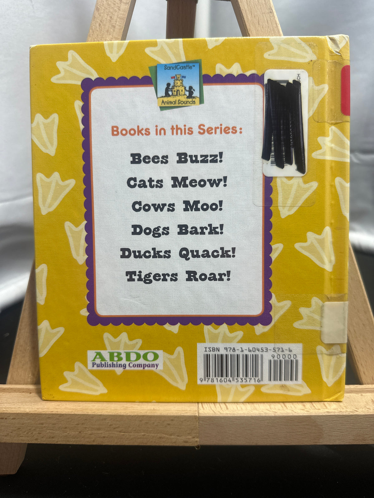 Ducks quack! by Pam Scheunemann Hardcover Children's Book