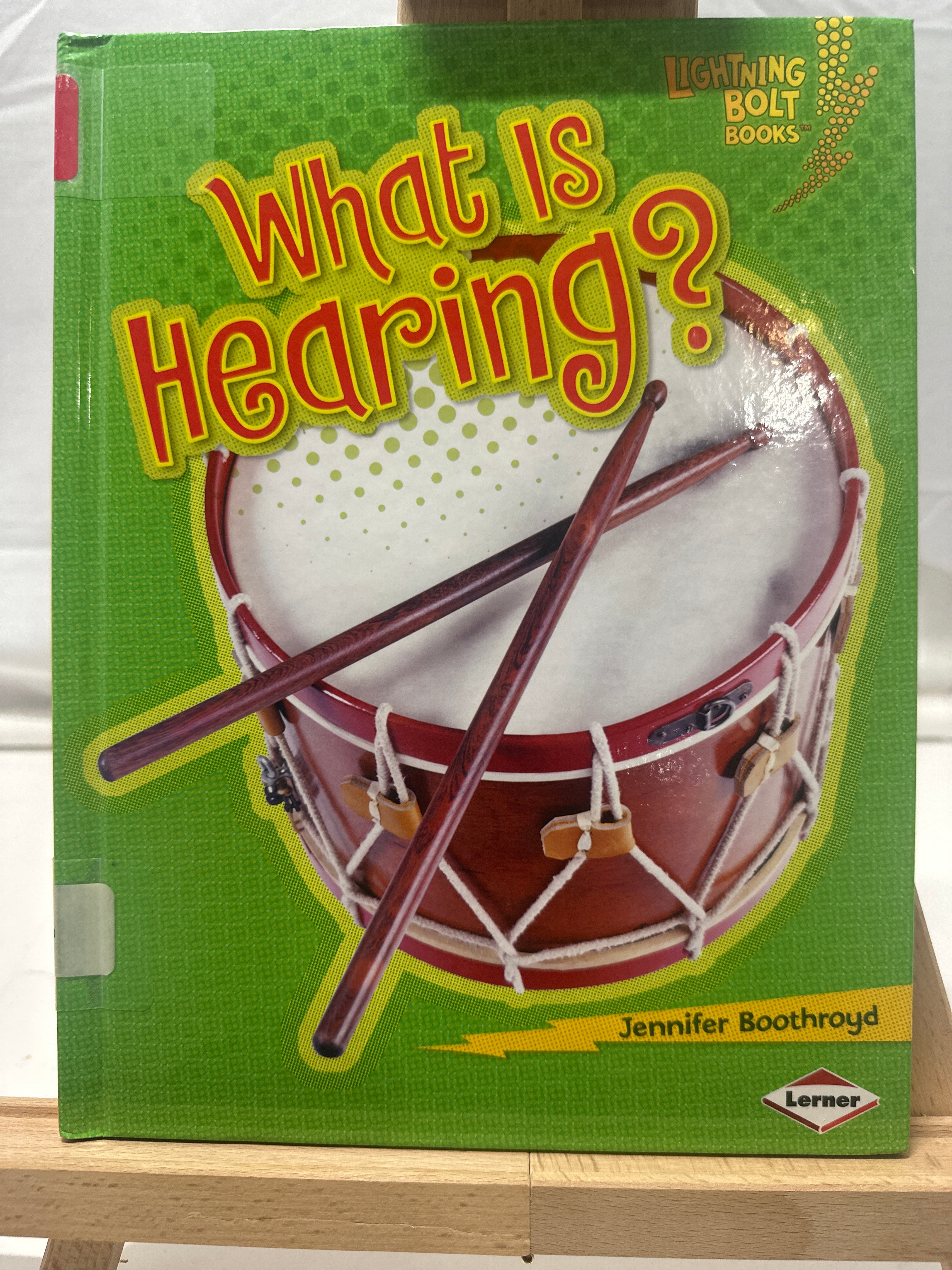 What Is Hearing? by Jennifer Boothroyd Hardcover