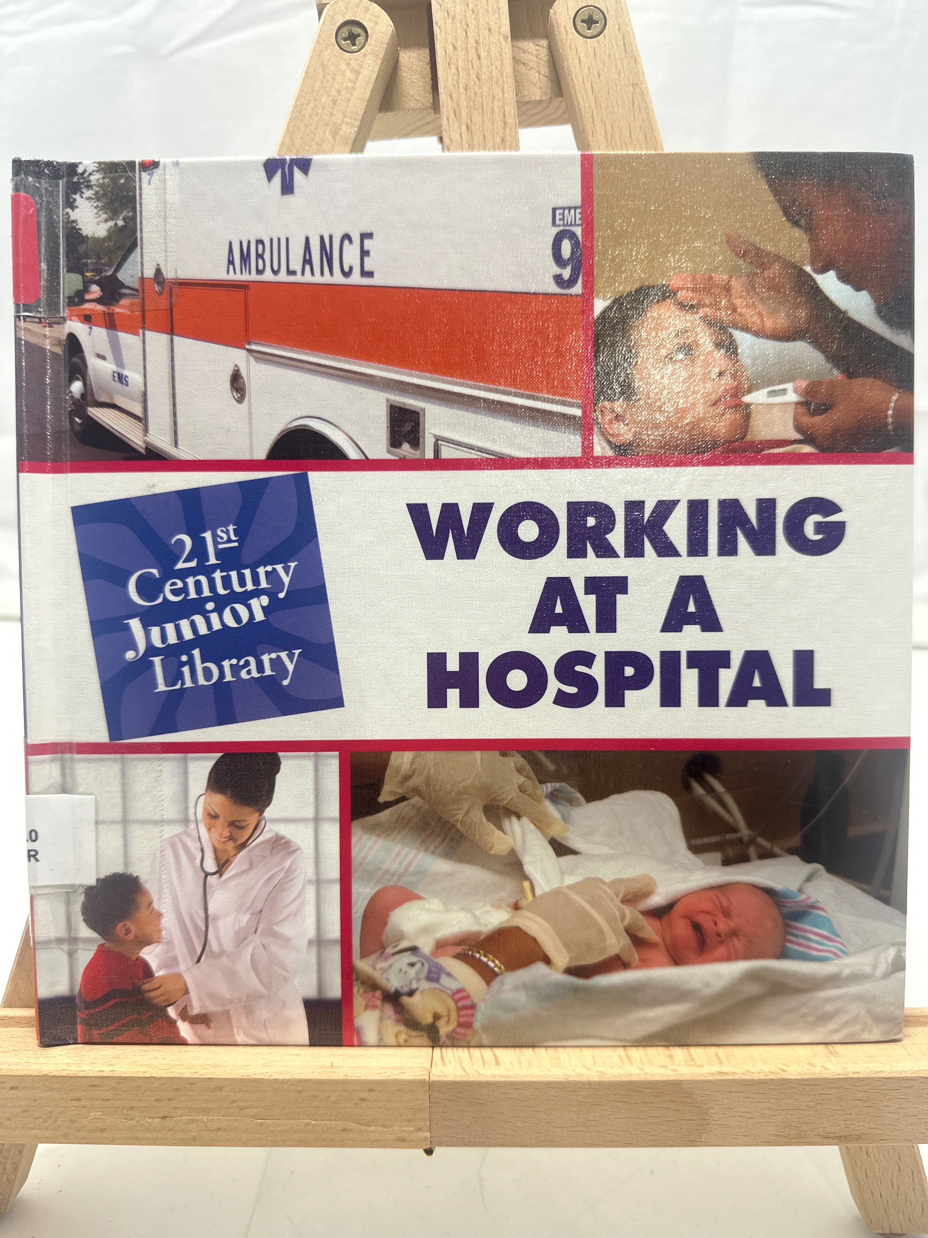 Working at a hospital by Pam Rosenberg Hardcover Children's Book