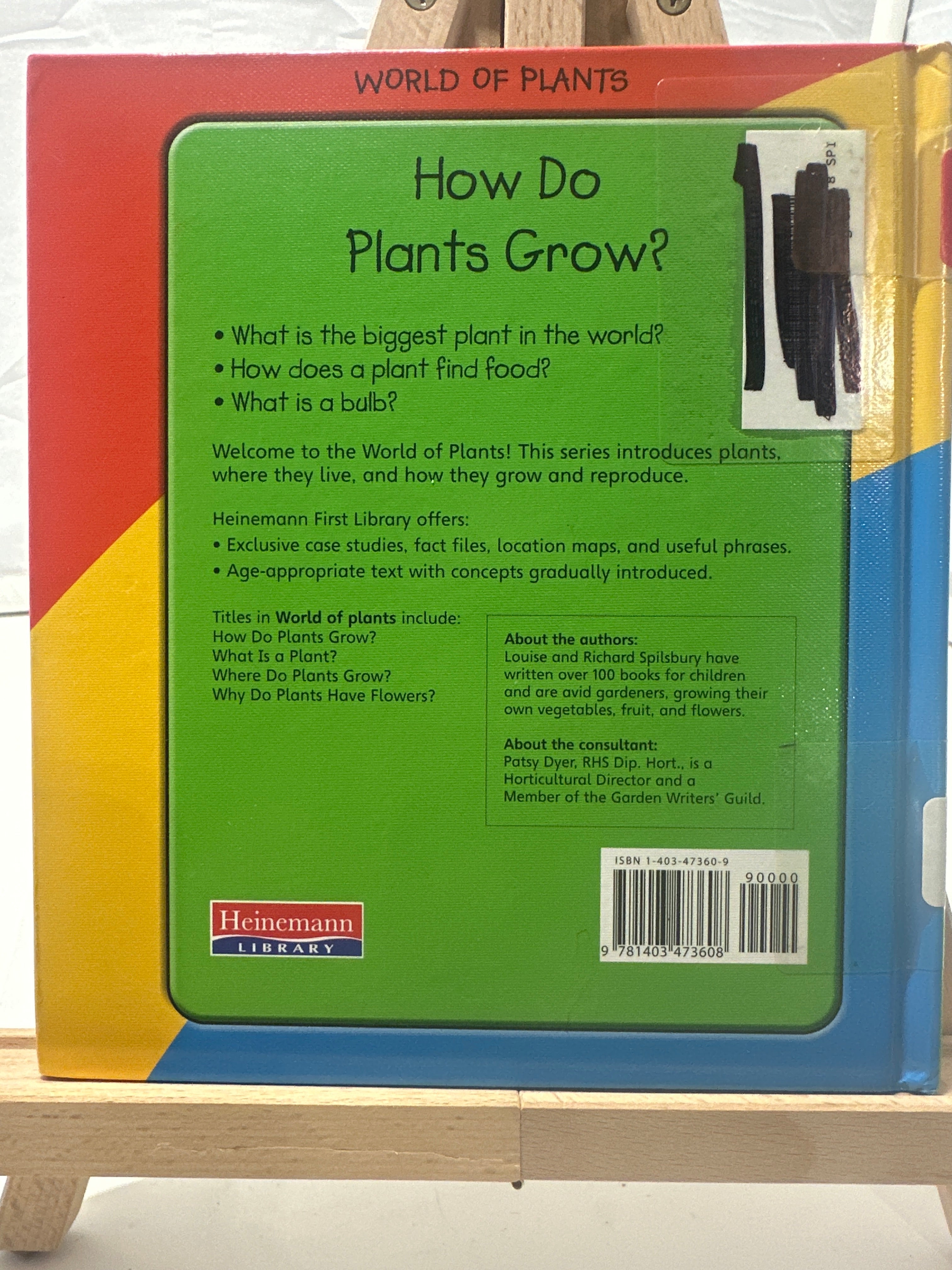 How Do Plants Grow? by Louise Spilsbury Hardcover