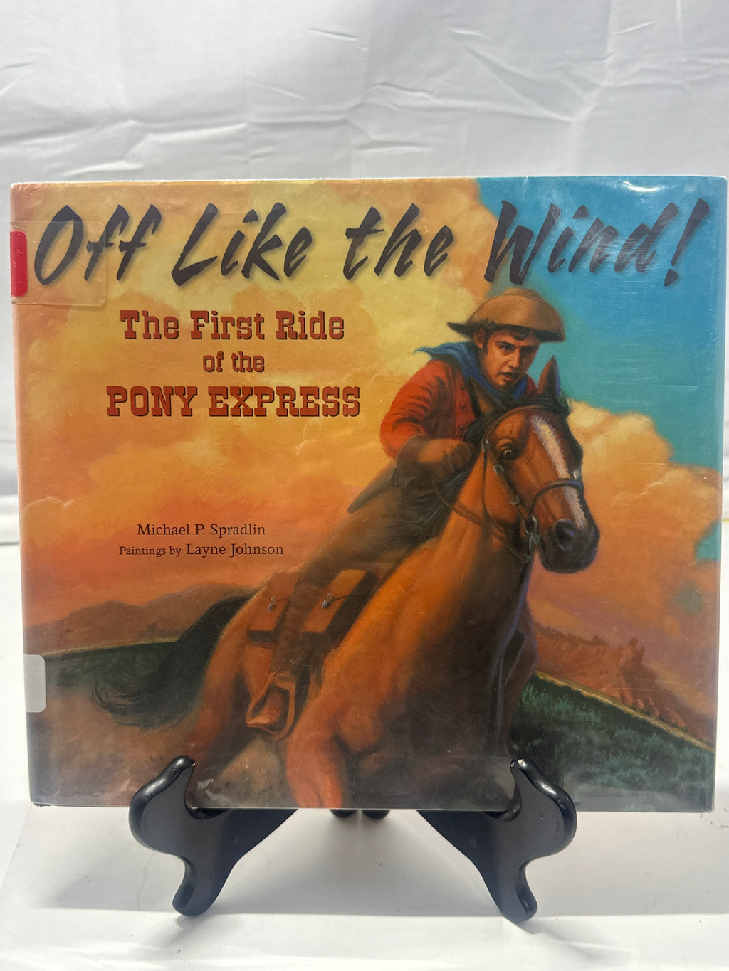 Off like the wind! by Michael P. Spradlin Hardcover Children's Book
