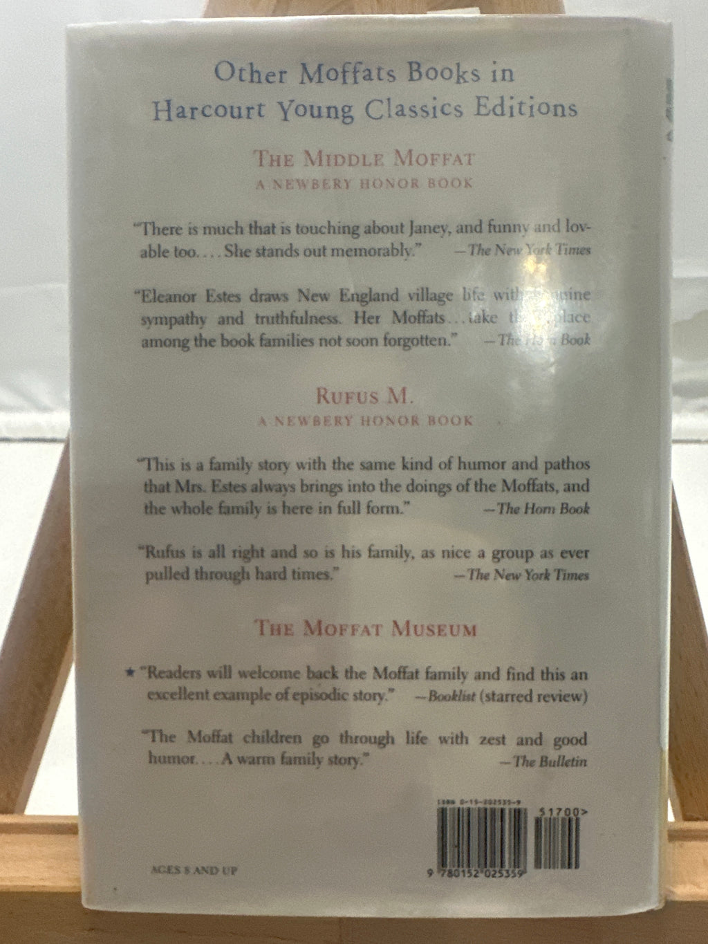 The Moffats by Eleanor Estes Hardcover