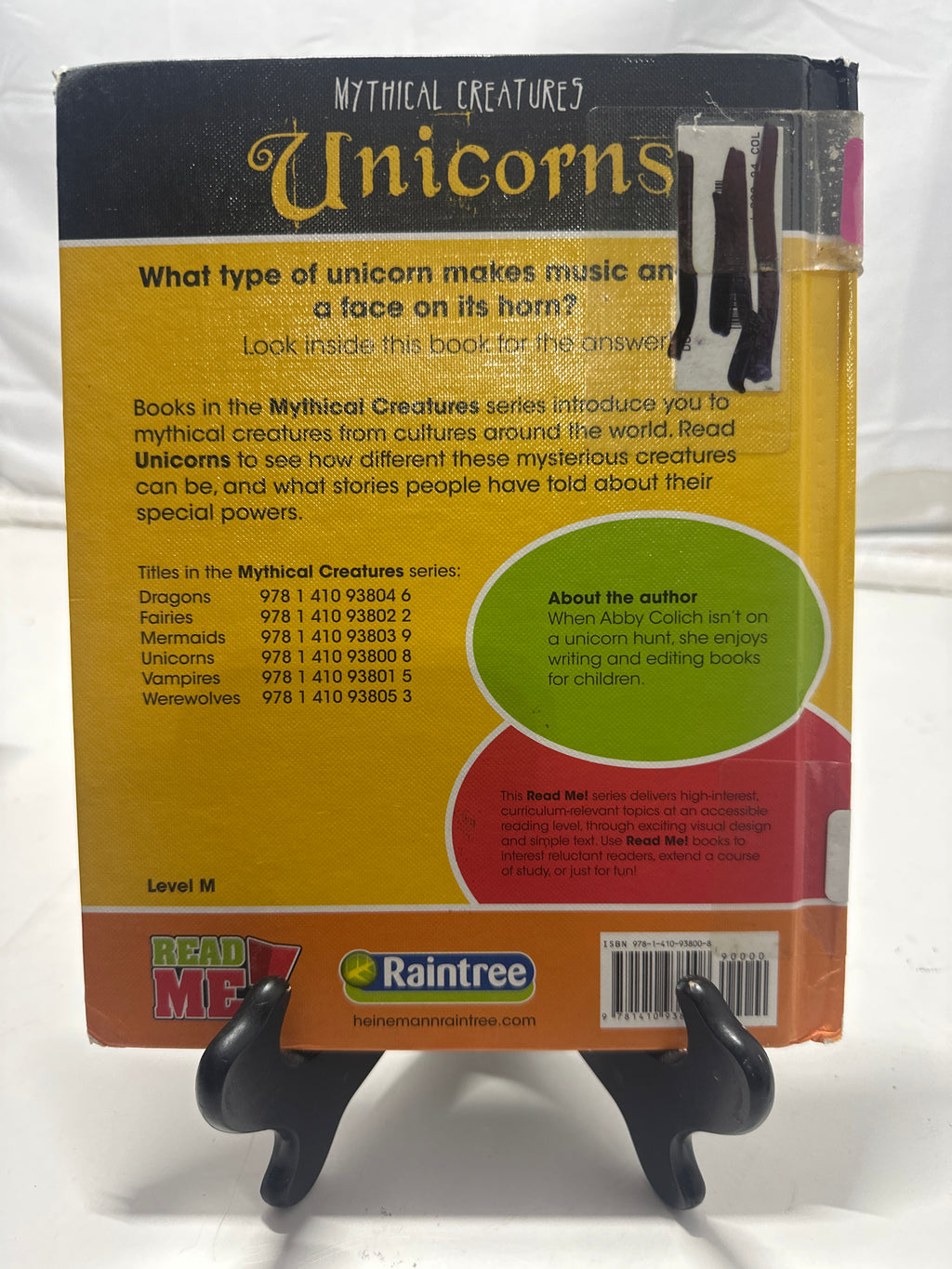 Unicorns by Abby Colich Hardcover Children's Book