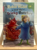 Robin Hood and the tricky butcher by Cari Meister Hardcover Legends.