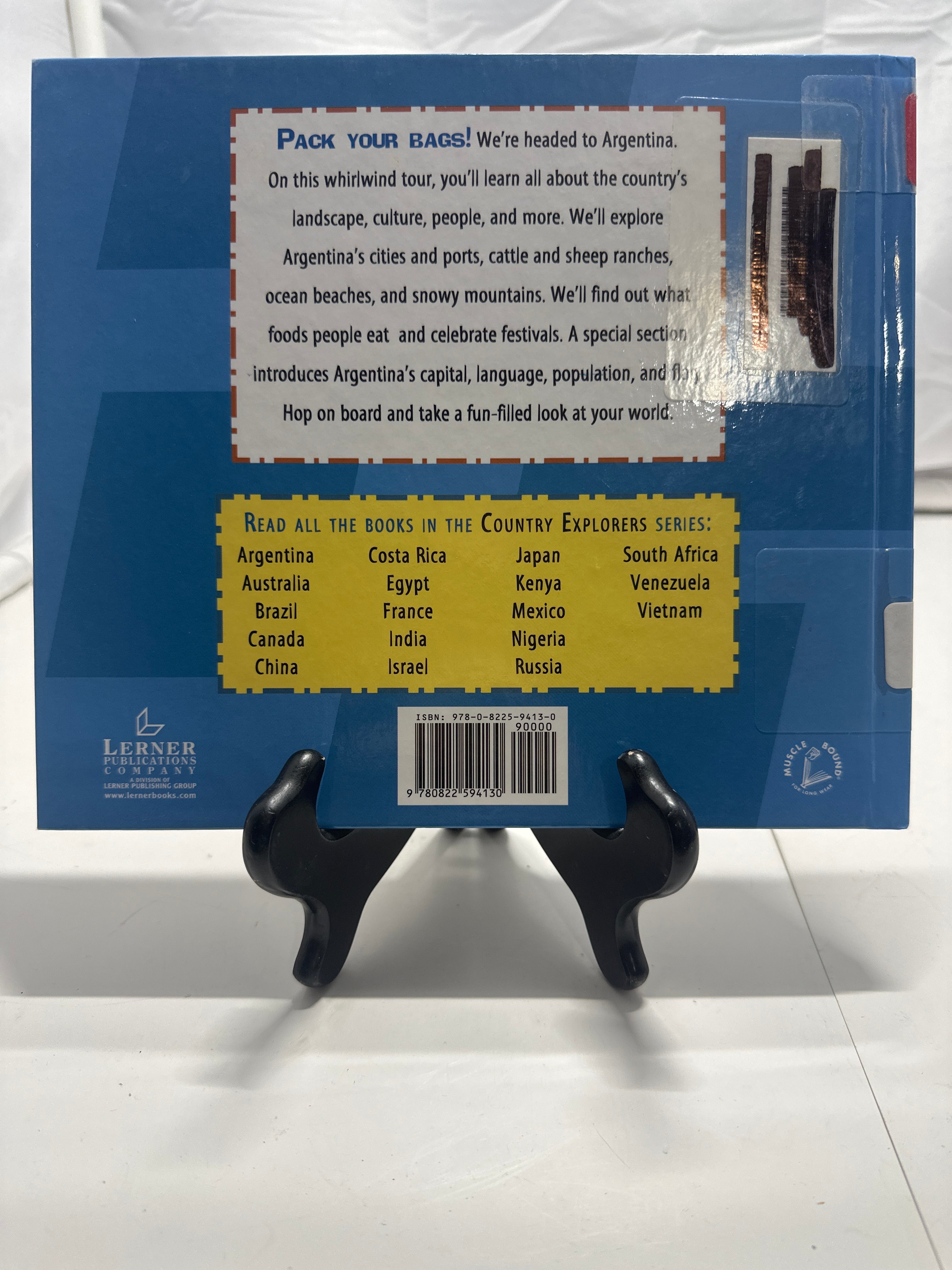 Argentina by Suzanne Paul Dell'Oro Hardcover Children's Book