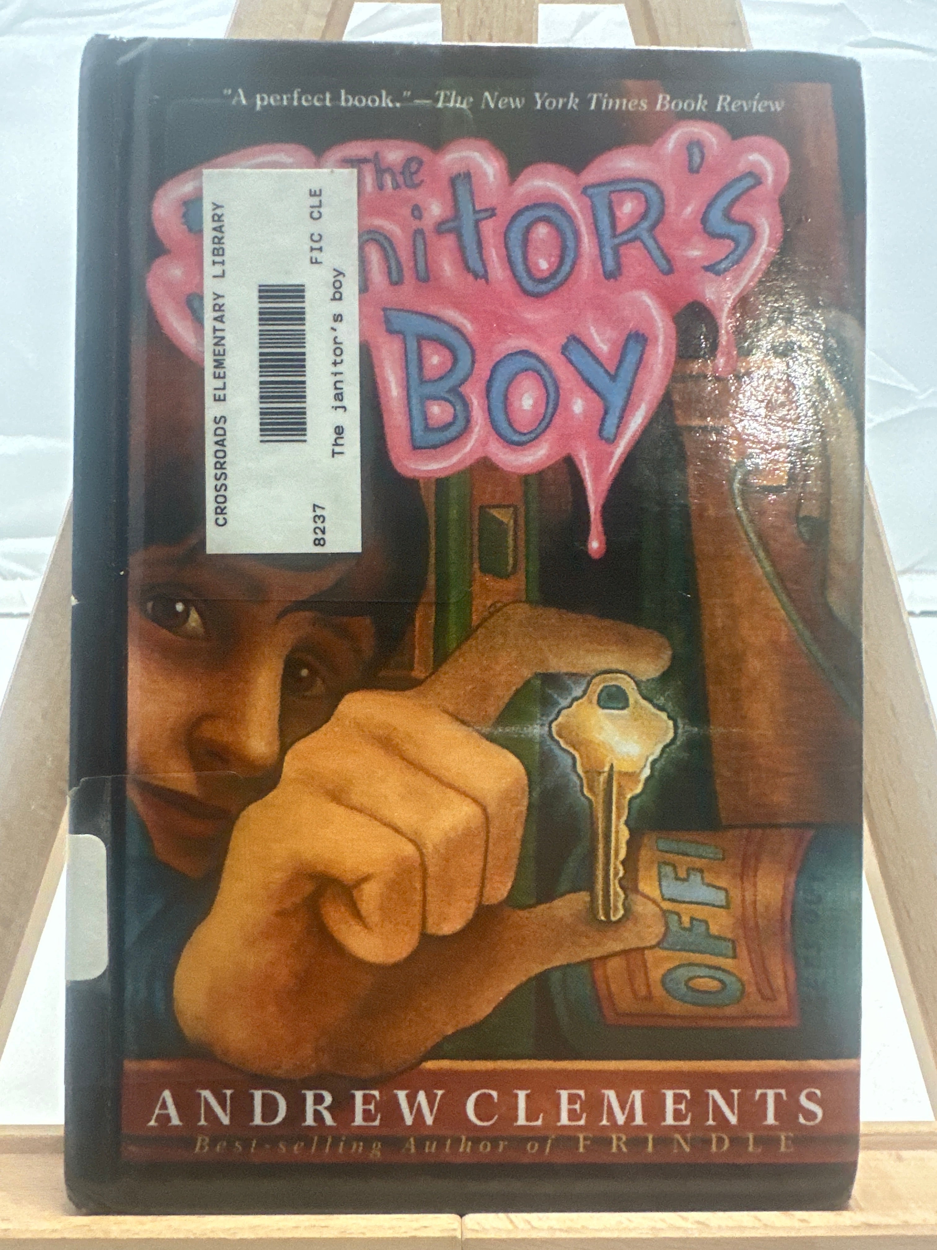 The Janitor's Boy by Andrew Clements Hardcover