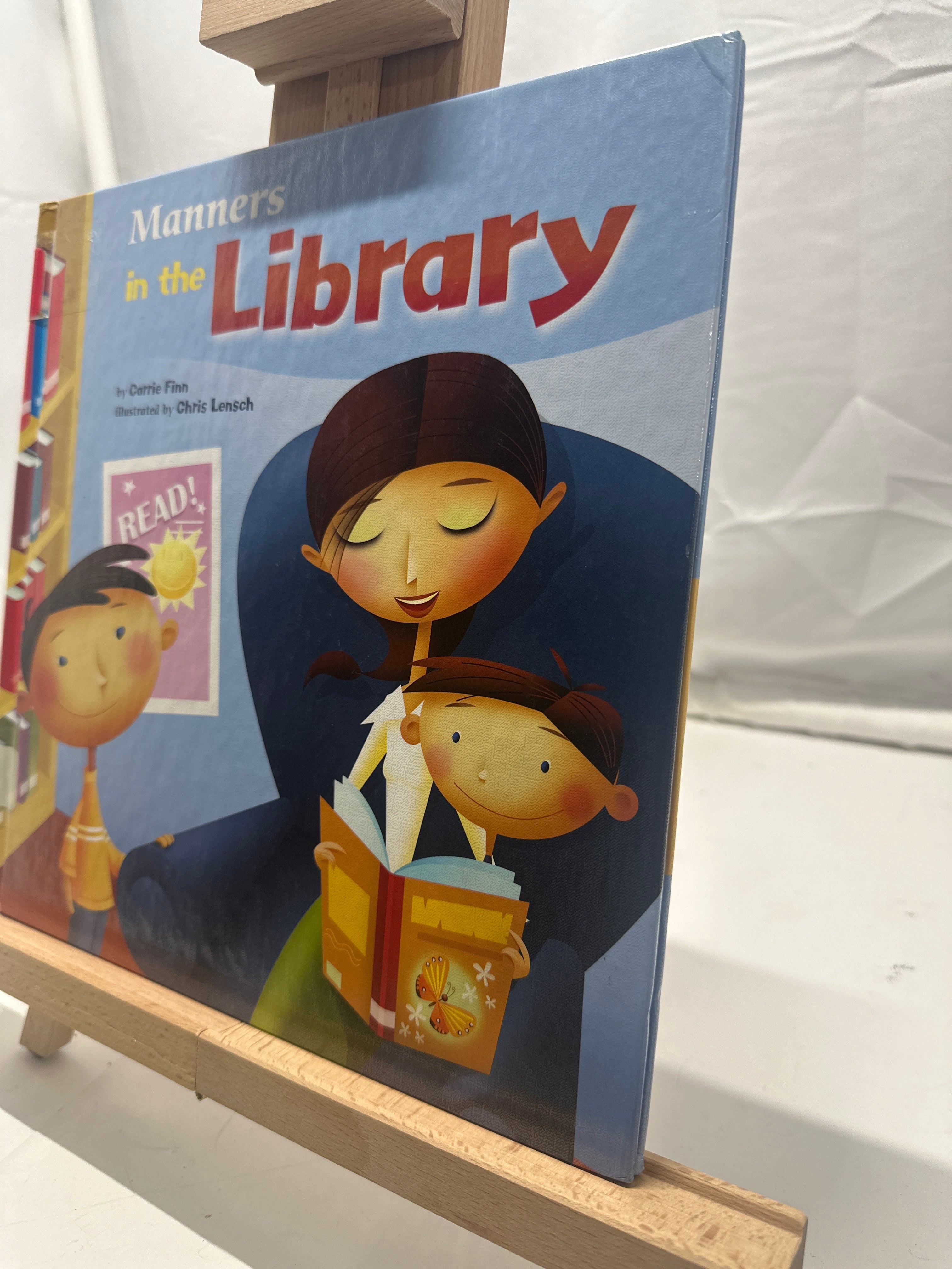 Manners in the Library (Way to Be) (Way to Be) by Carrie Finn Hardcover