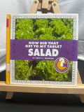 Salad by Emily J. Dolbear Hardcover Children's Book