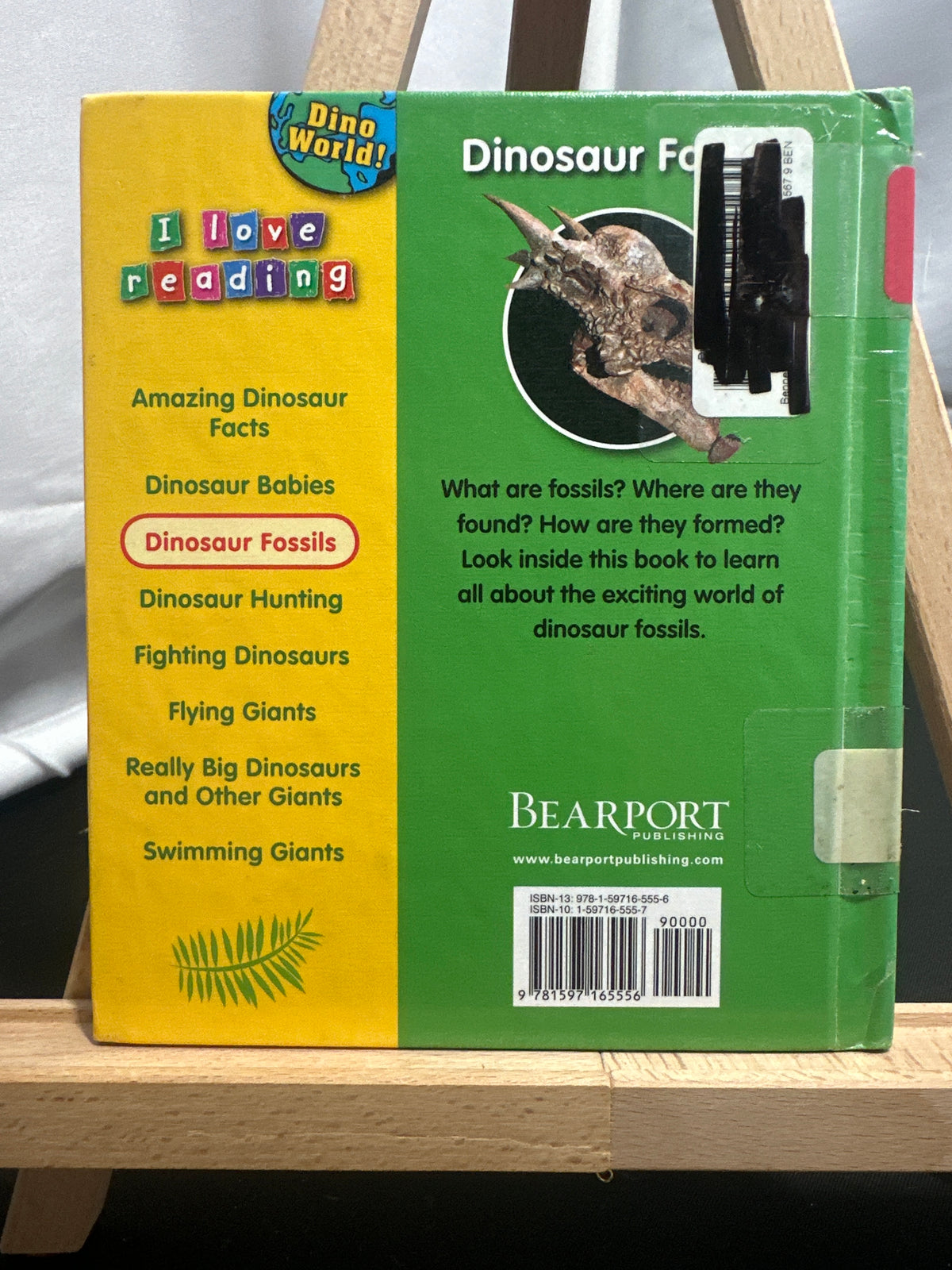 Dinosaur Fossils (I Love Reading: Dino World) by Leonie Bennett Hardcover
