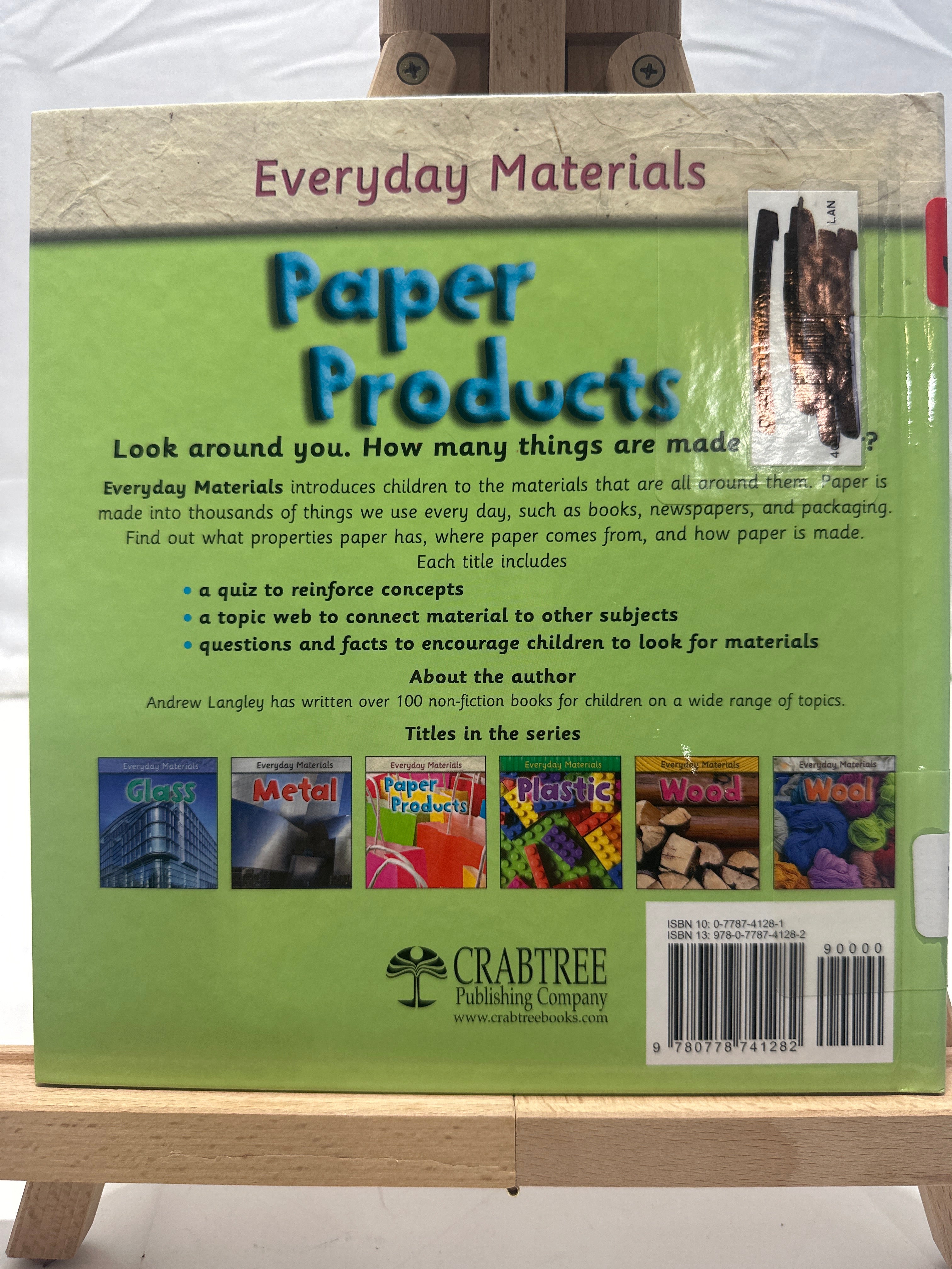 Paper products by Andrew Langley Hardcover