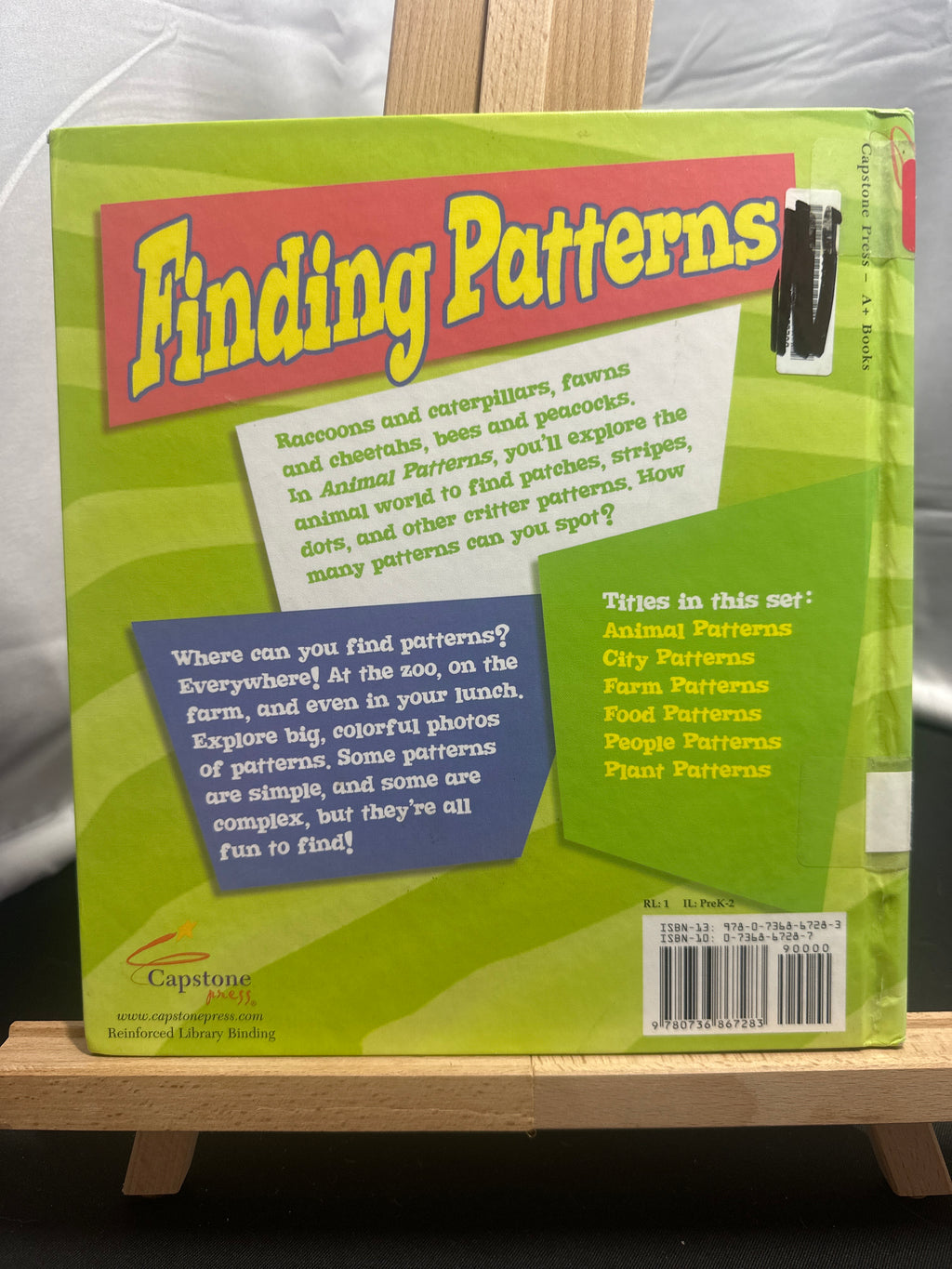 Animal Patterns (A+ Books) by Nathan Olson Hardcover