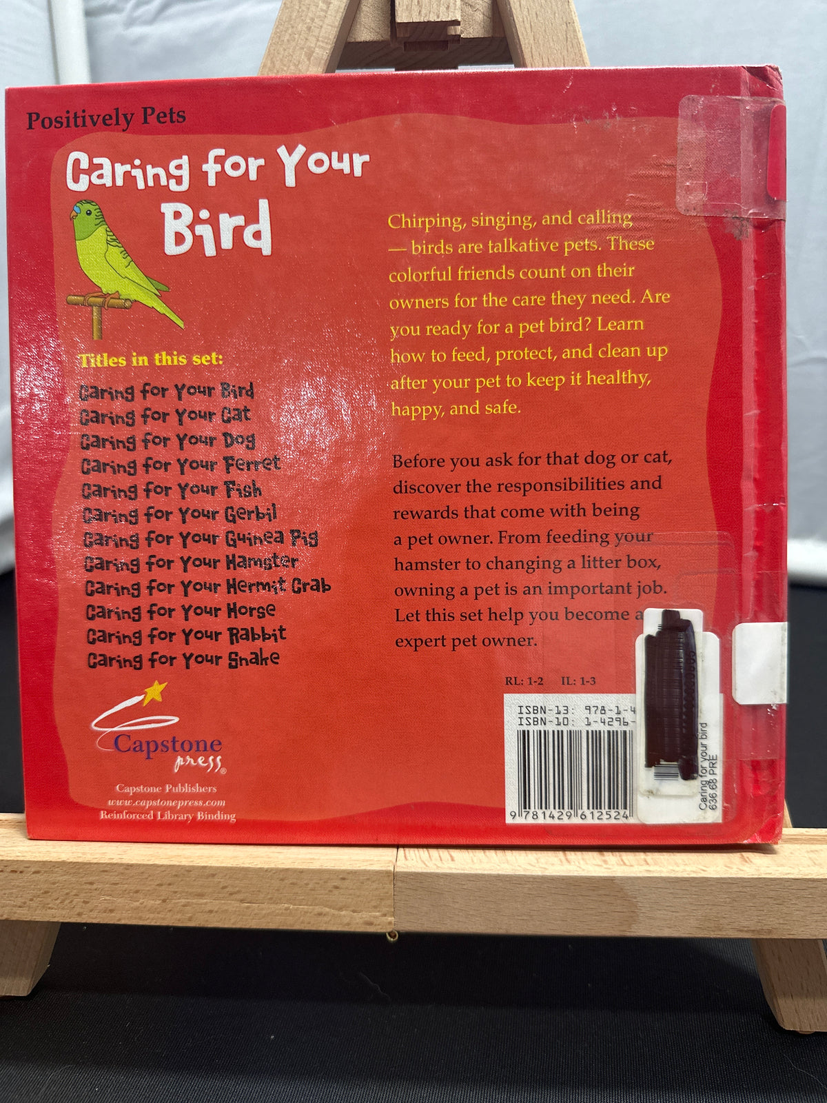 Caring for Your Bird by June Preszler Hardcover