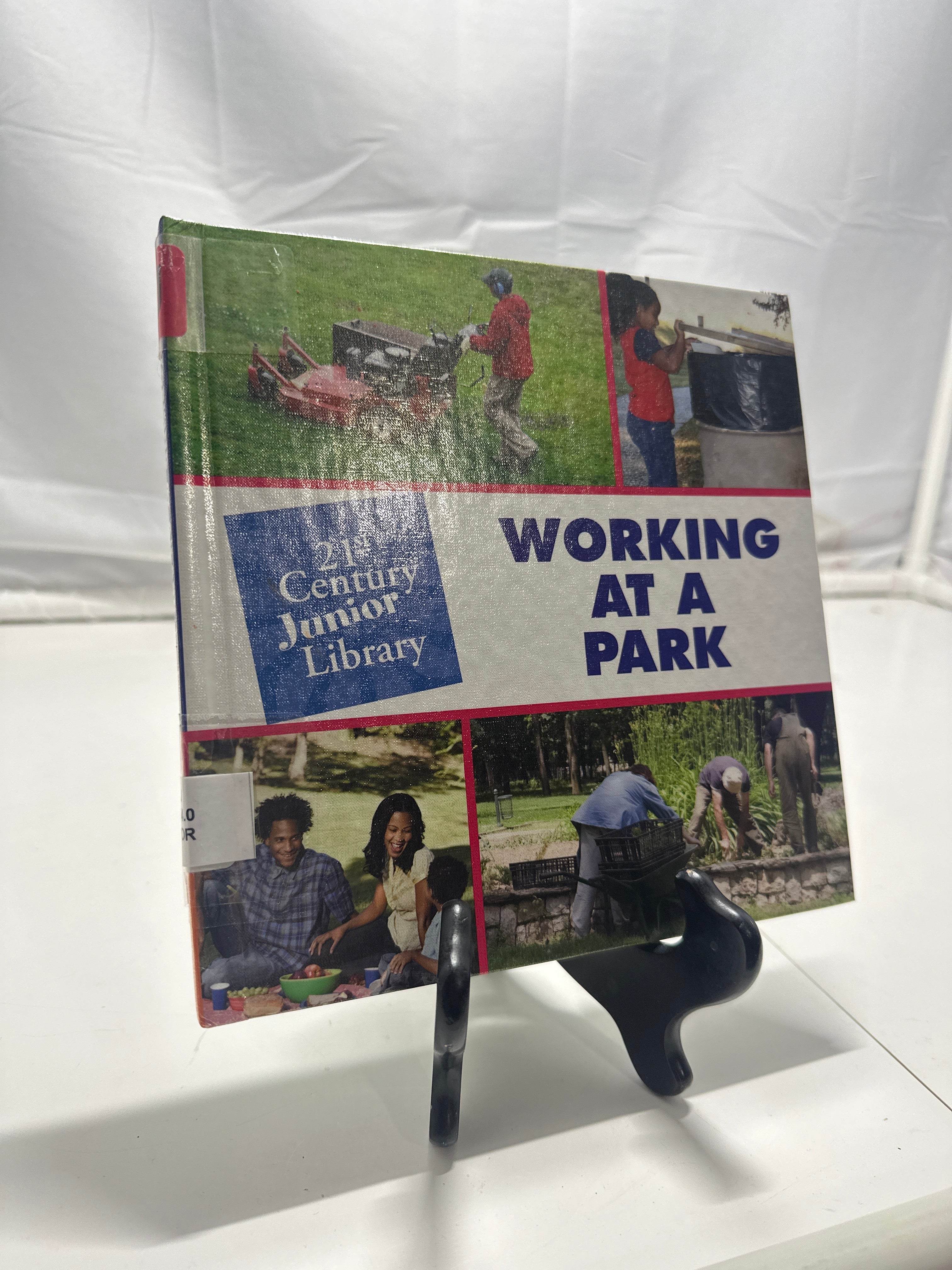 Working at a park by Katie Marsico Hardcover Children's Book