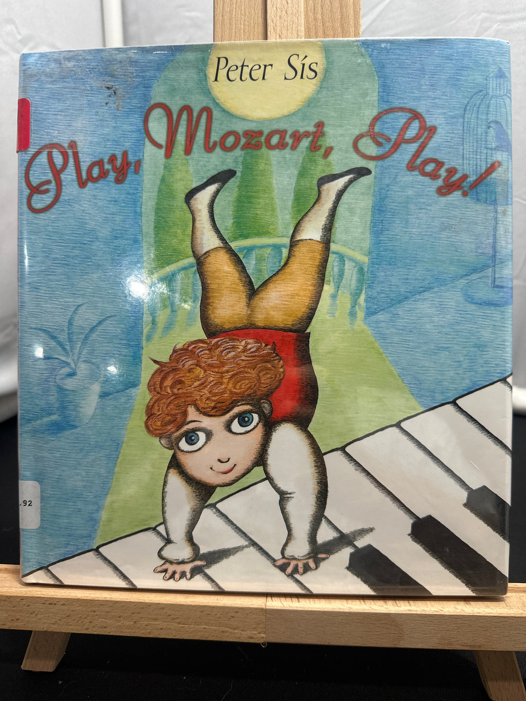 Play, Mozart, play! by Peter Sís Hardcover Children's Book