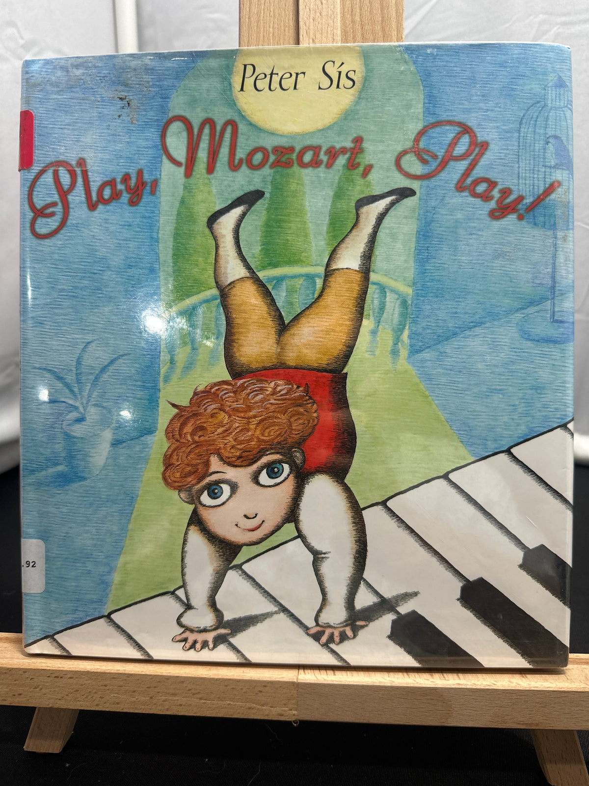 Play, Mozart, play! by Peter Sís Hardcover Children's Book