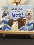 What lives in the Arctic? by Oona Gaarder-Juntti Hardcover Children's Book