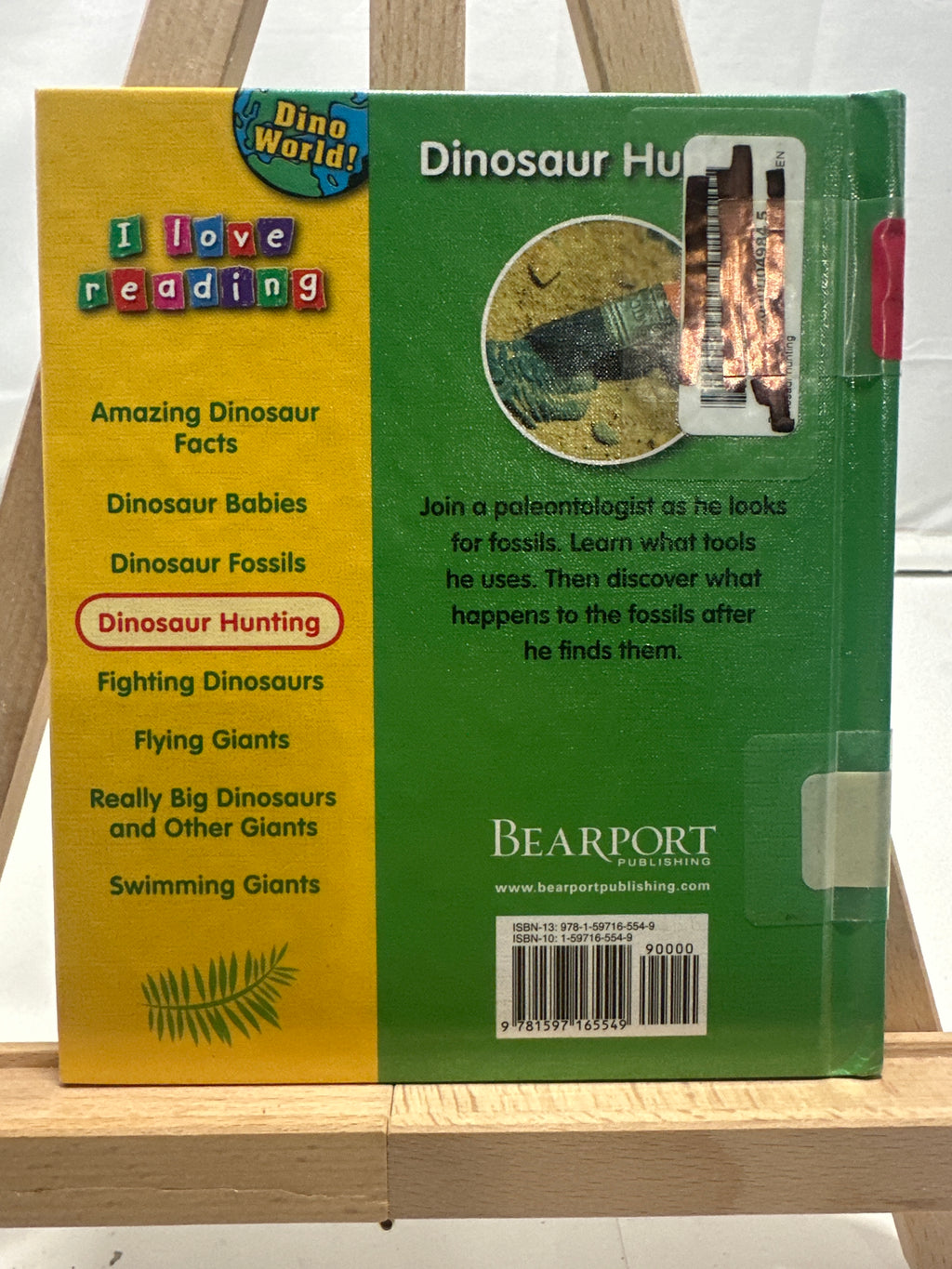 Dinosaur Hunting (I Love Reading: Dino World) by Leonie Bennett Hardcover