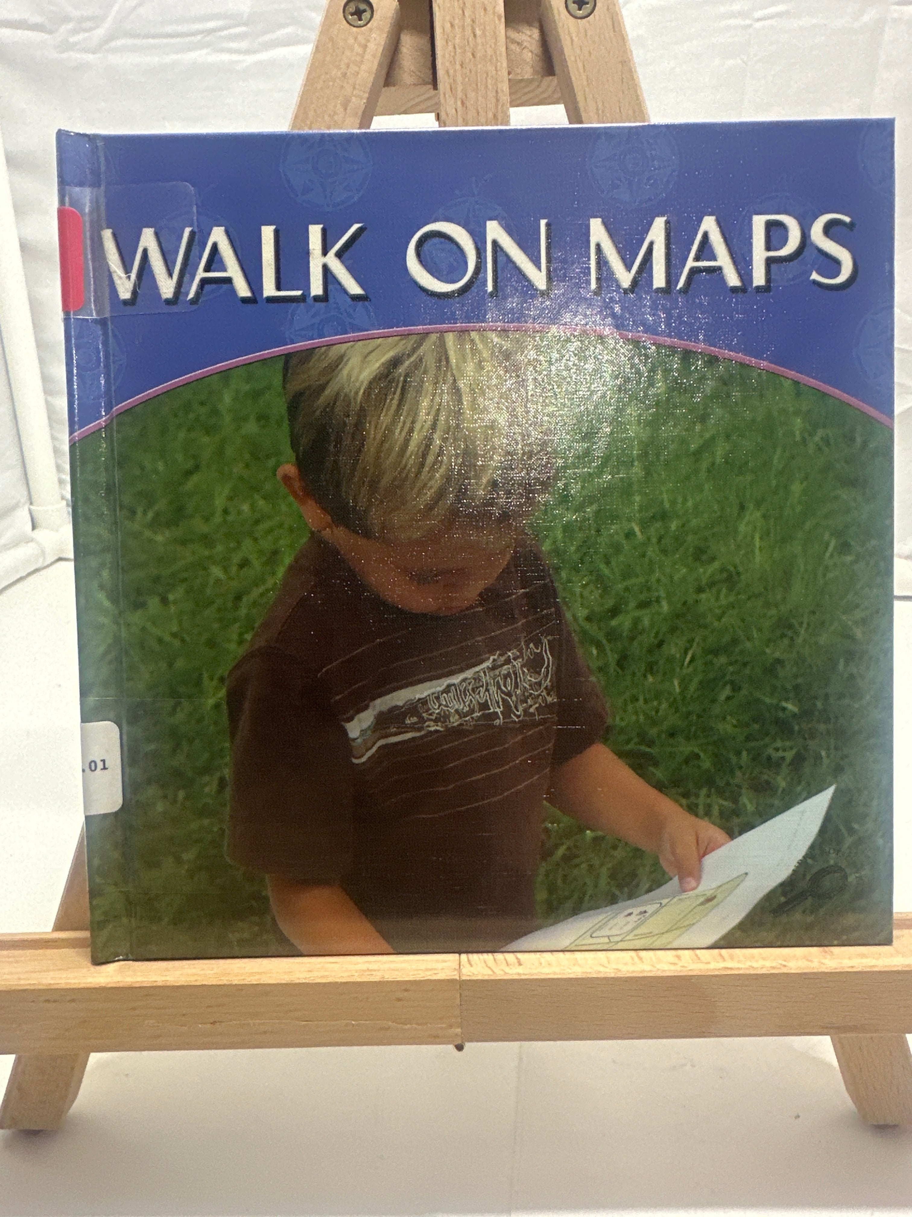 Walk on Maps (My First Math Discovery Library) by Mel Campbell Hardcover