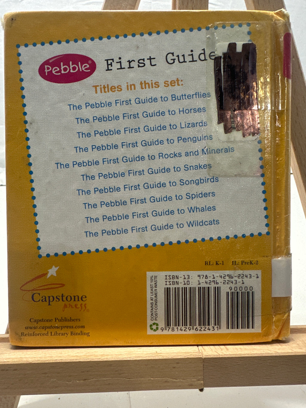 The Pebble First Guide to Snakes by Katy R. Kudela Hardcover