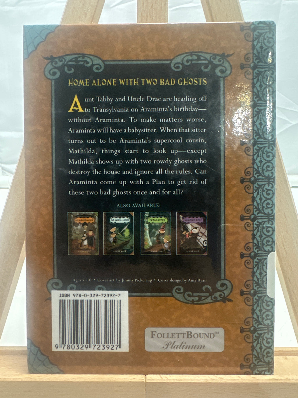 Ghostsitters by Angie Sage Hardcover