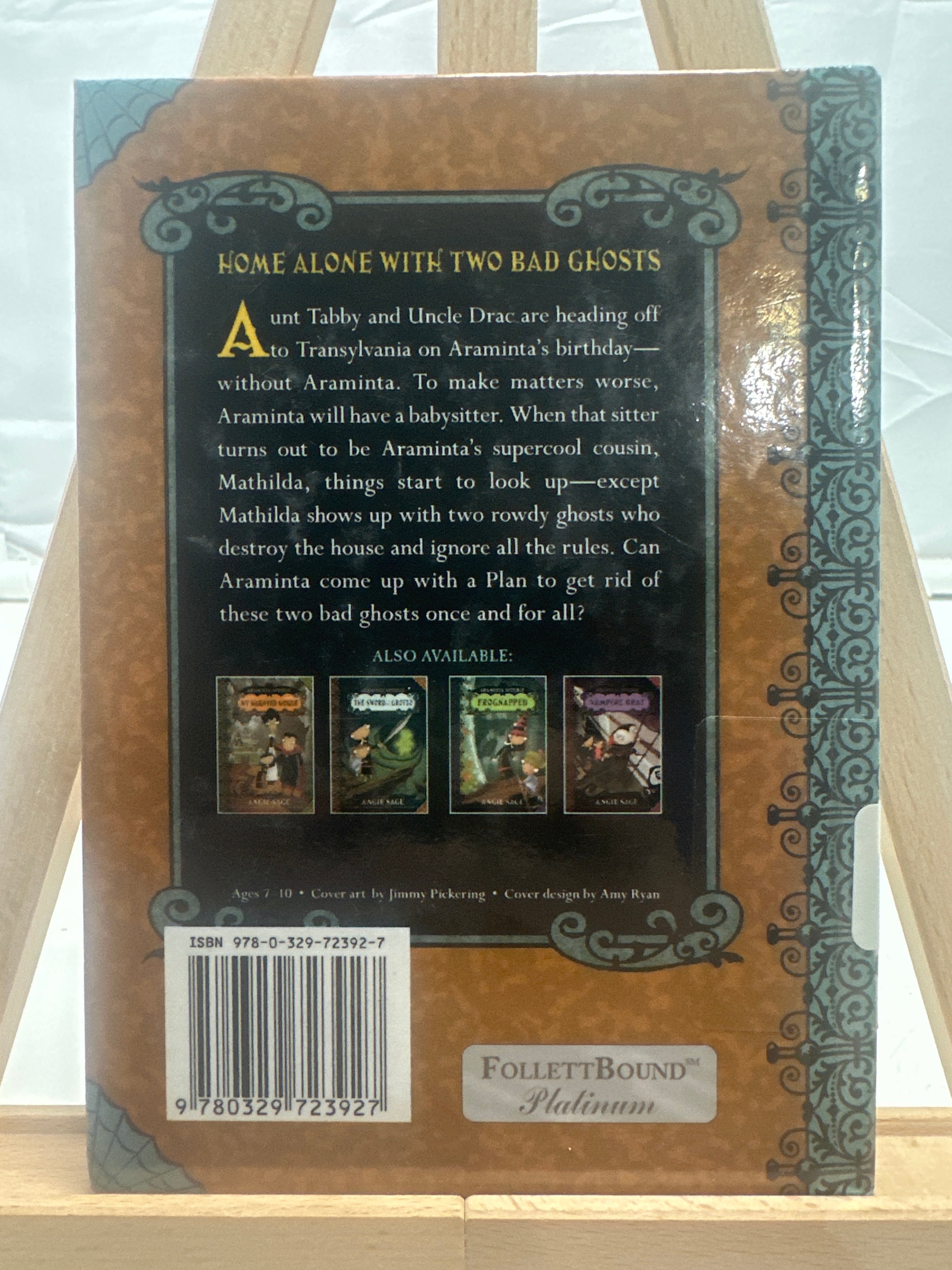 Ghostsitters by Angie Sage Hardcover