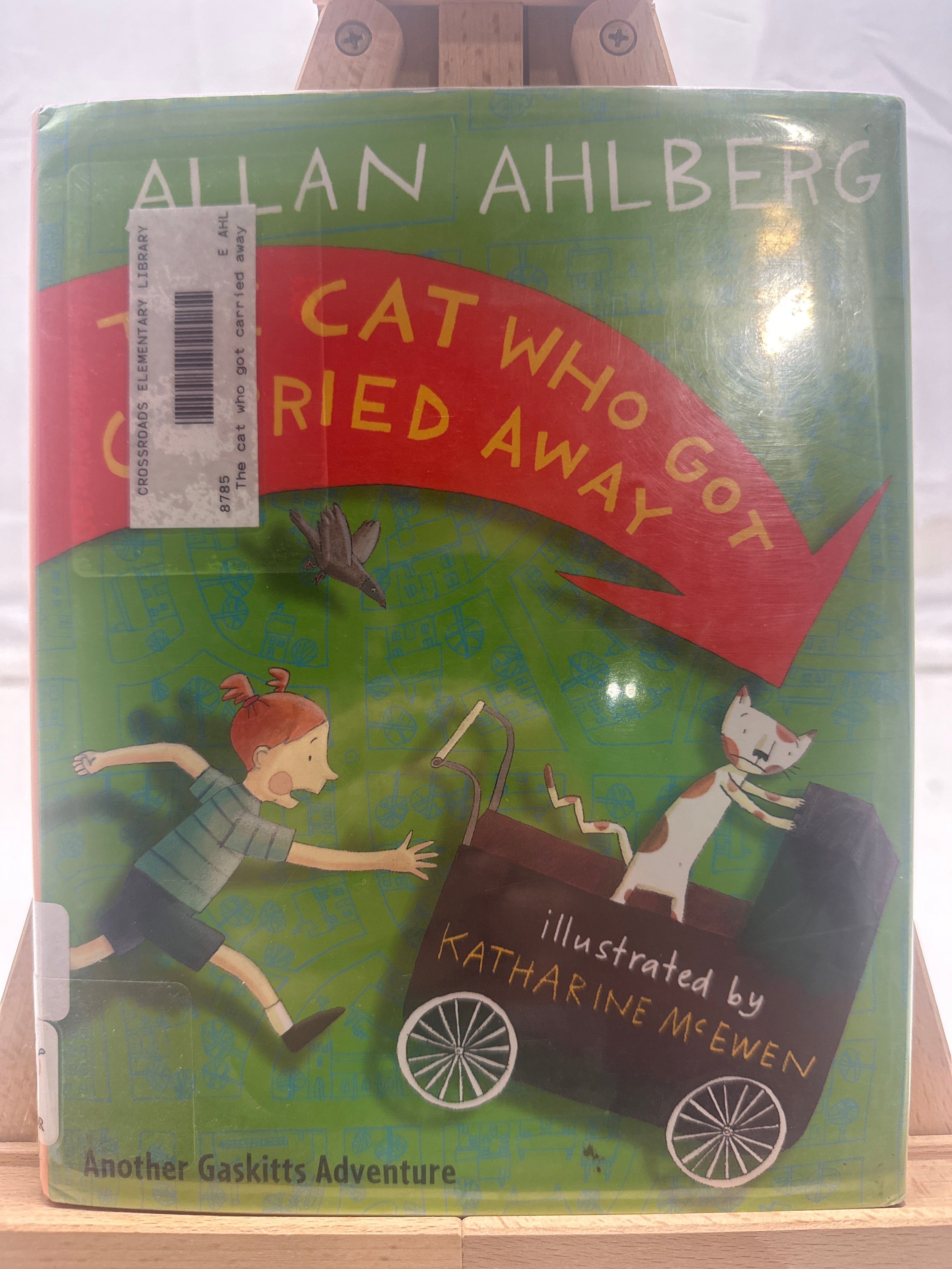 The Cat who Got Carried Away by Allan Ahlberg Hardcover
