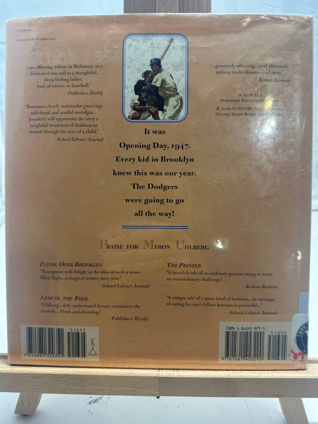 Dad, Jackie, and Me by Myron Uhlberg Hardcover