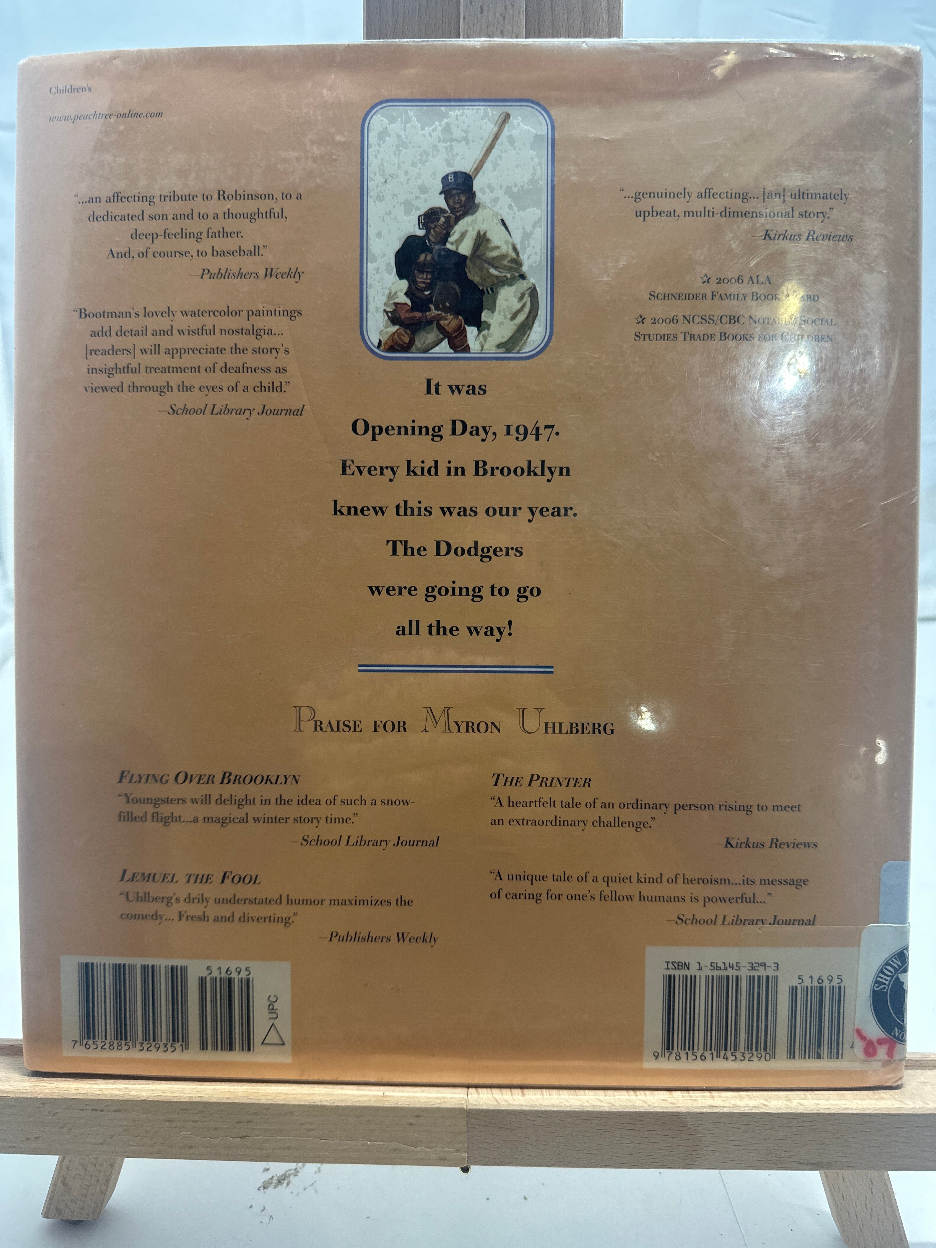 Dad, Jackie, and Me by Myron Uhlberg Hardcover