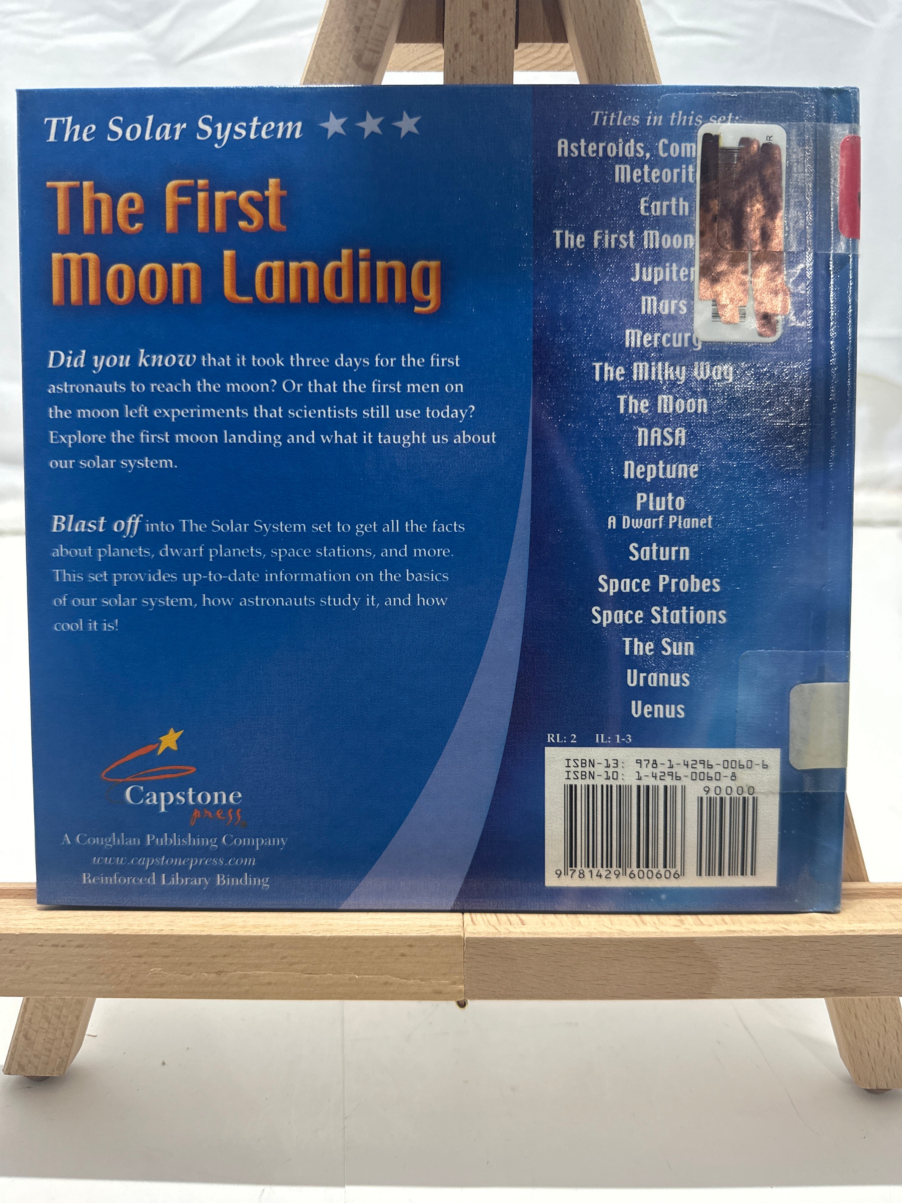 The First Moon Landing by Steve Kortenkamp Hardcover