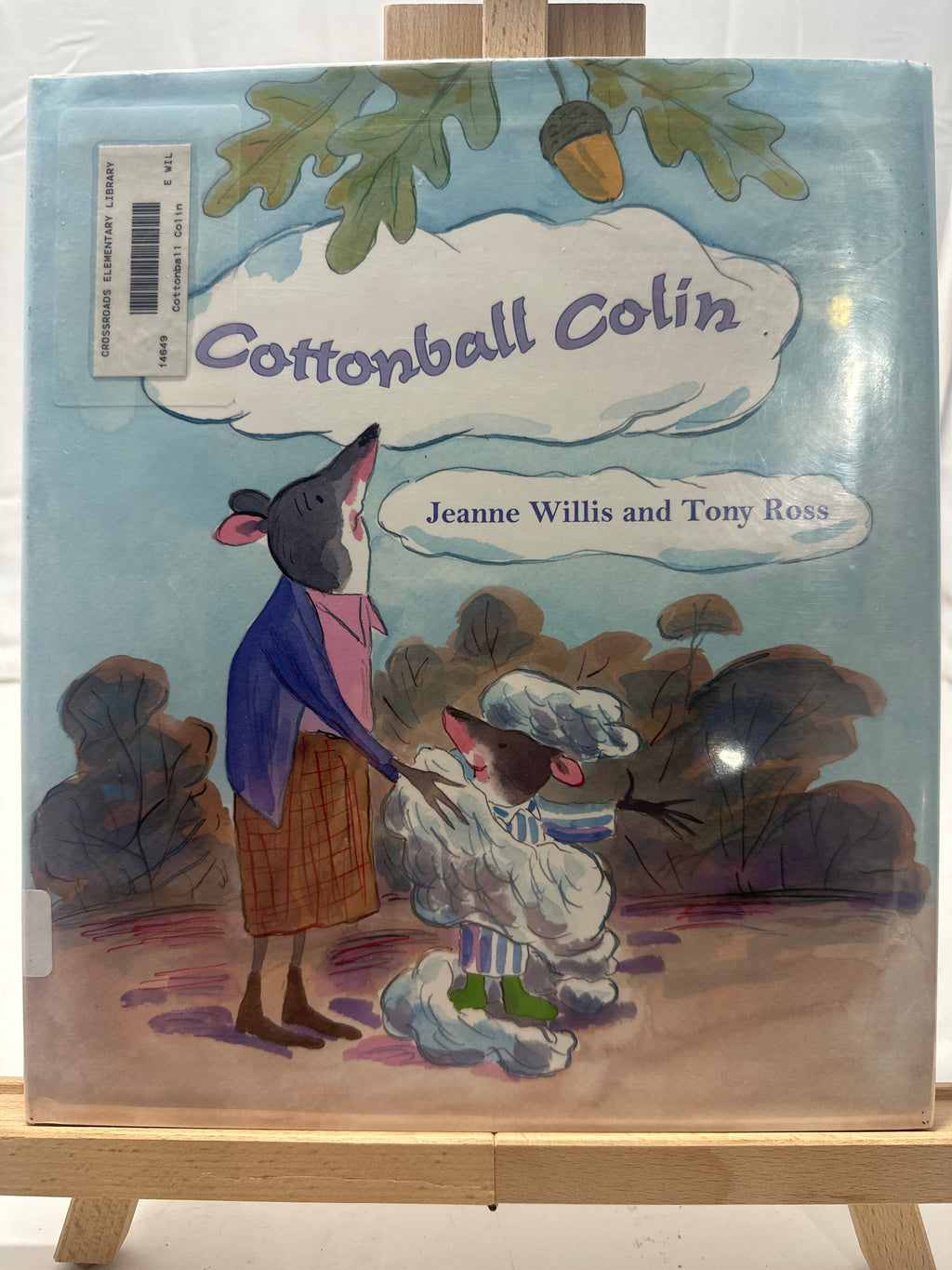 Cottonball Colin by Jeanne Willis Hardcover
