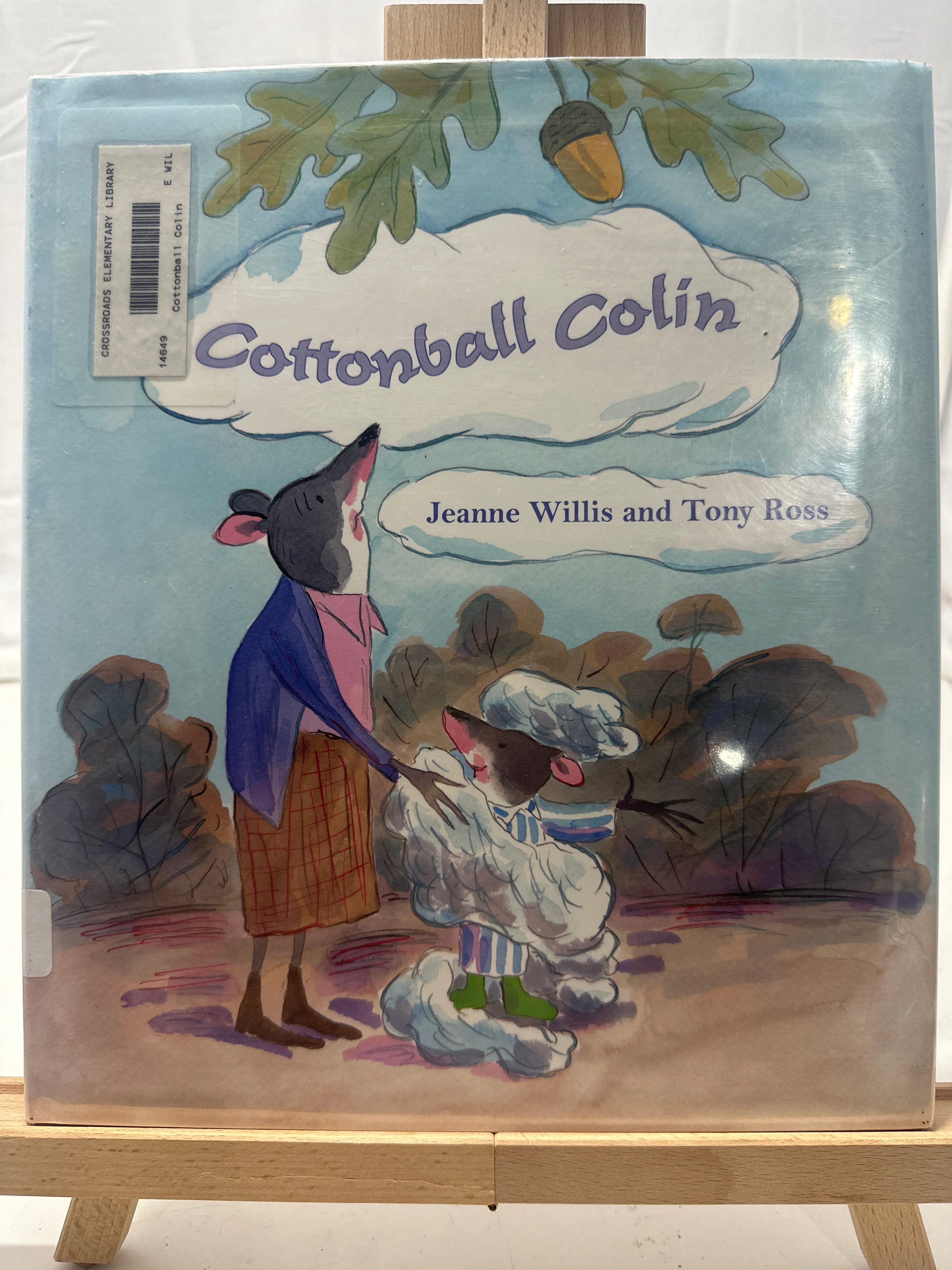 Cottonball Colin by Jeanne Willis Hardcover