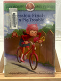 Jessica Finch in Pig Trouble by Megan McDonald Hardcover