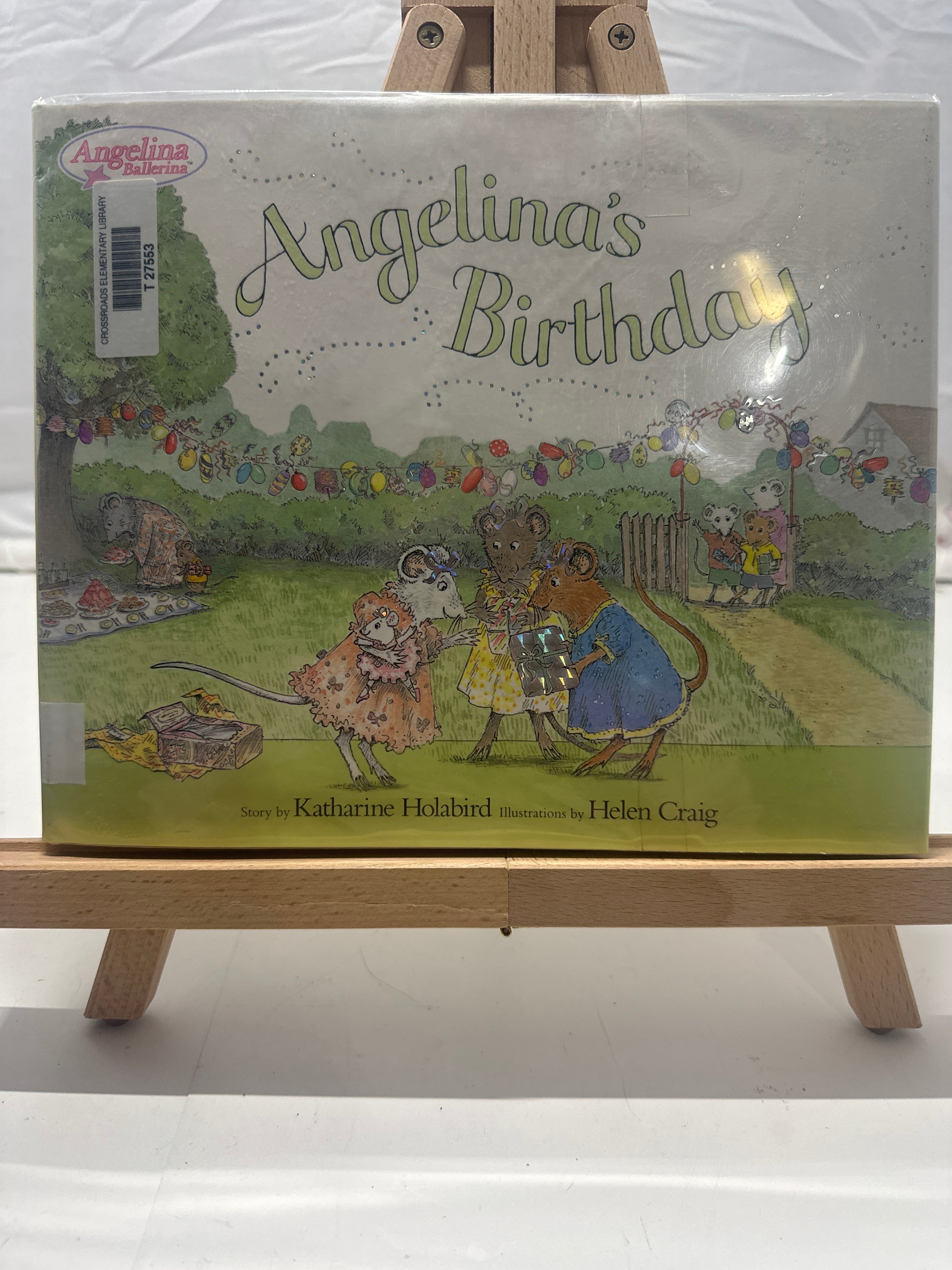 Angelina's Birthday by Katharine Holabird Hardcover