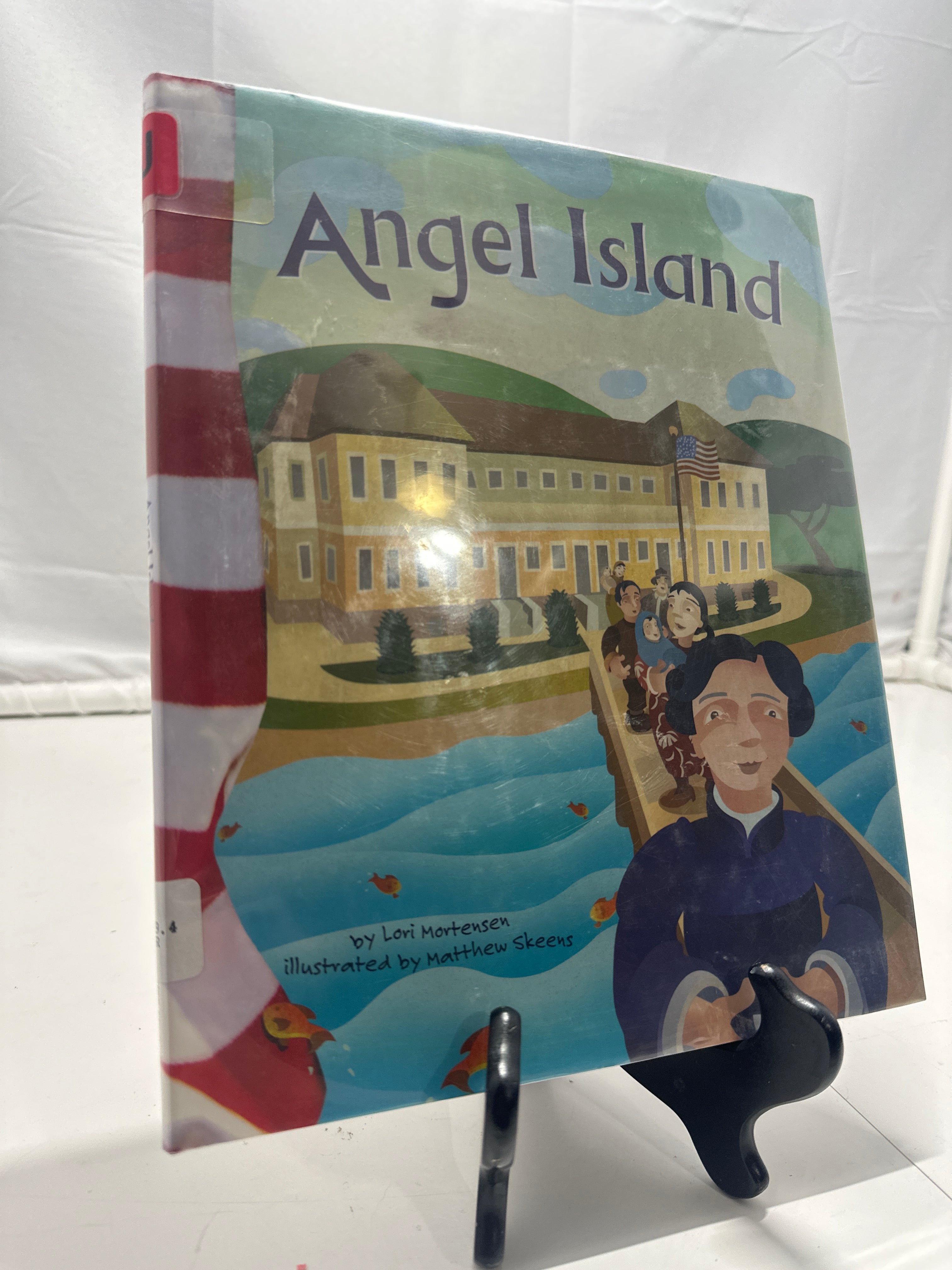 Angel Island by Lori Mortensen Hardcover Children's Book