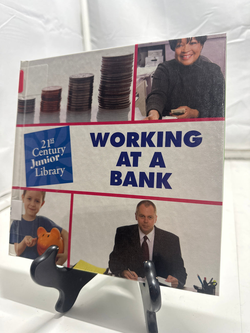 Working at a bank by Katie Marsico Hardcover Children's Book